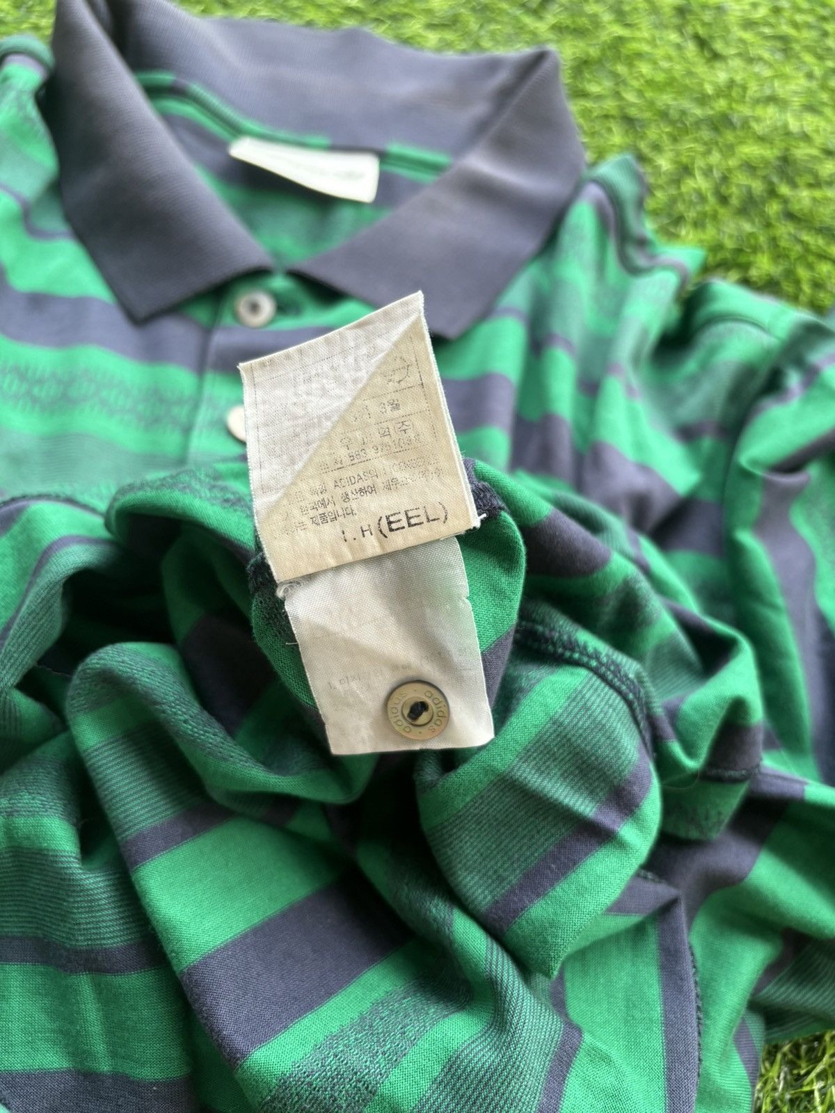 Adidas Vintage Adidas Stripe Pocket Shirt Size US L / EU 52-54 / 3 - 6 Thumbnail