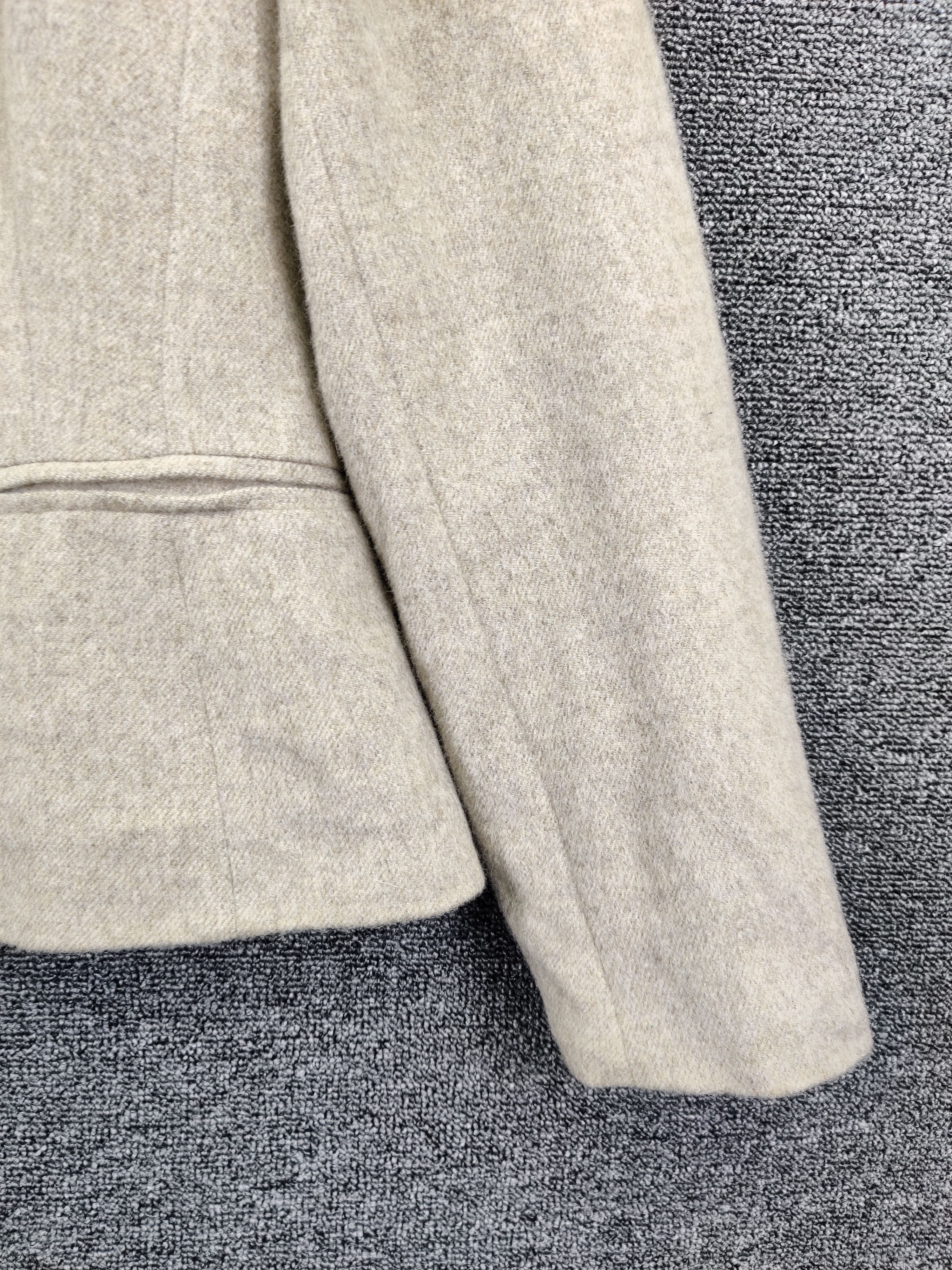 Japanese Brand Vintage Max Mara Wool Single Breasted Cropped Coat Size US S / EU 44-46 / 1 - 3 Thumbnail