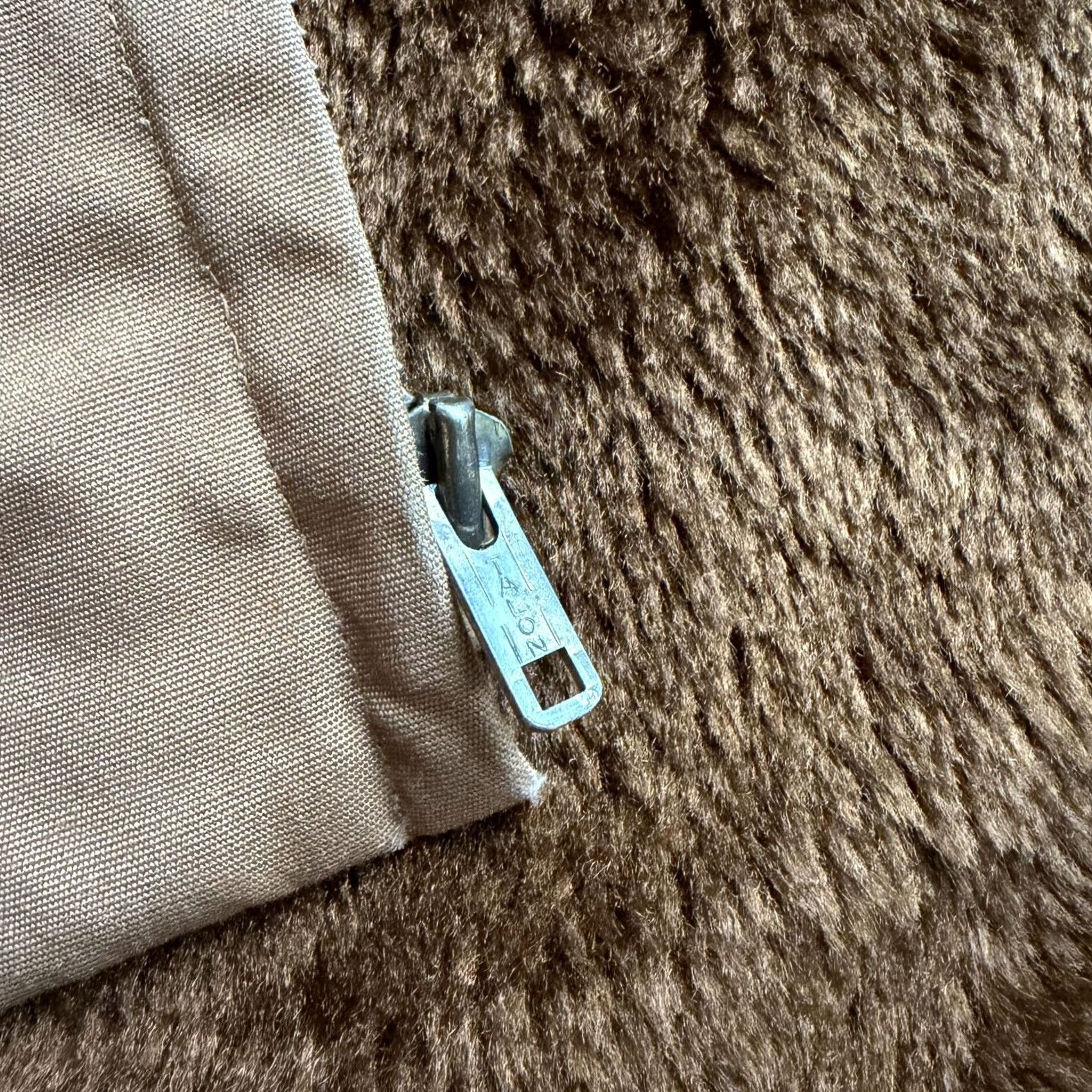 Sears Vintage Sears Jacket Mens 42 Brown Fleece Lined Perma-Prest Windbreaker Size US XS / EU 42 / 0 - 7 Thumbnail