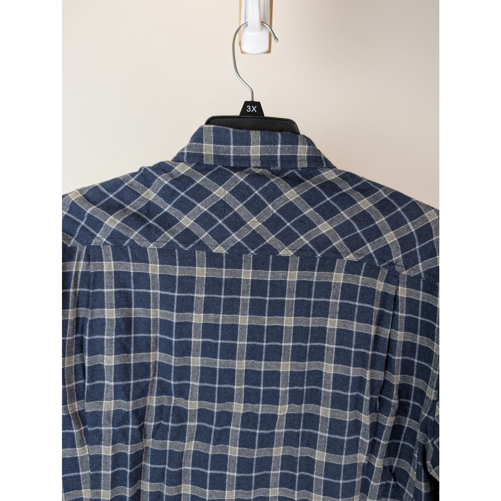 Rails o1rshd1 CC20 Checked Lennox Button up Shirt in Blue/Grey Size US M / EU 48-50 / 2 - 14 Thumbnail