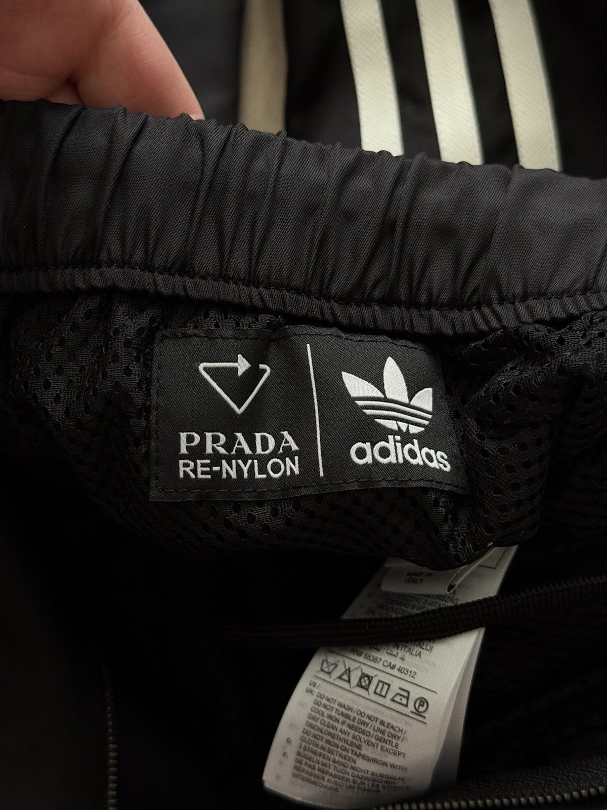 Adidas × Prada DDP Prada x Adidas Original Re-Nylon Pants Black Size XS Size US 30 / EU 46 - 18 Thumbnail