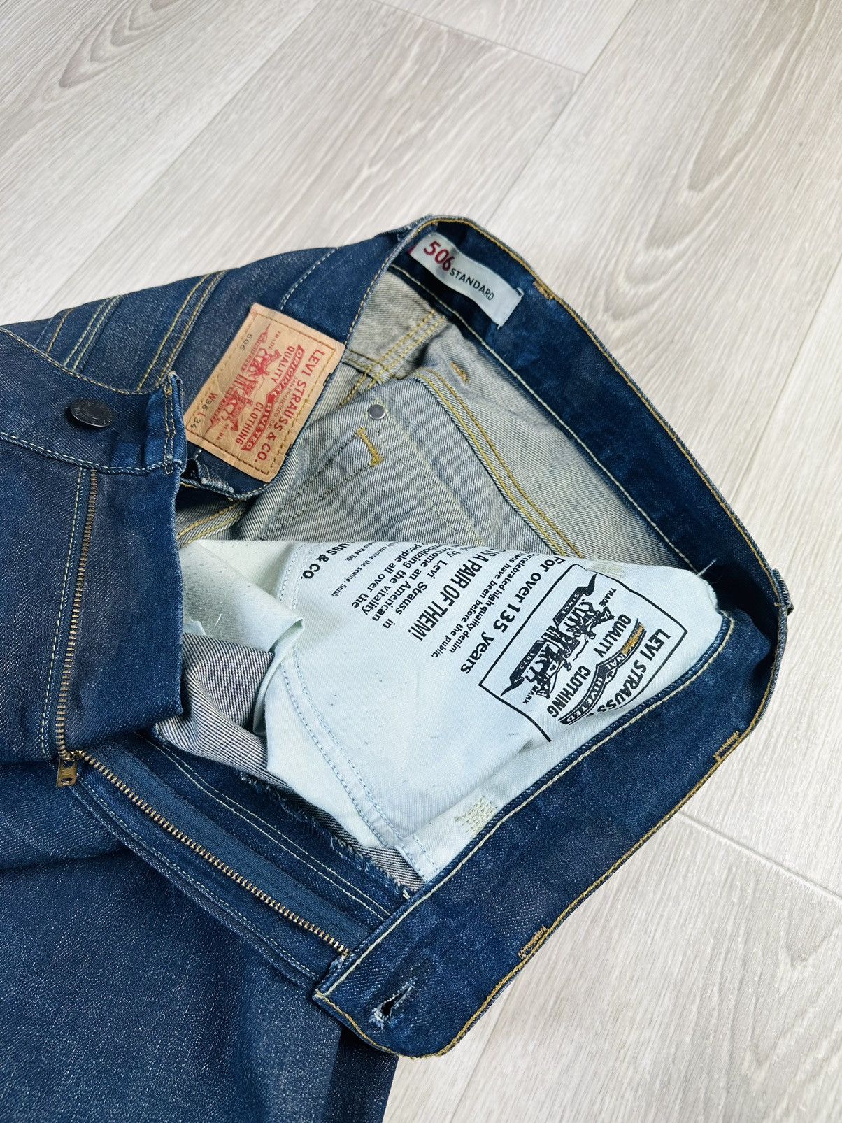 Levi's × Levi's Vintage Clothing × Vintage Levi’s 506 vintage denim jeans Size US 36 / EU 52 - 8 Thumbnail