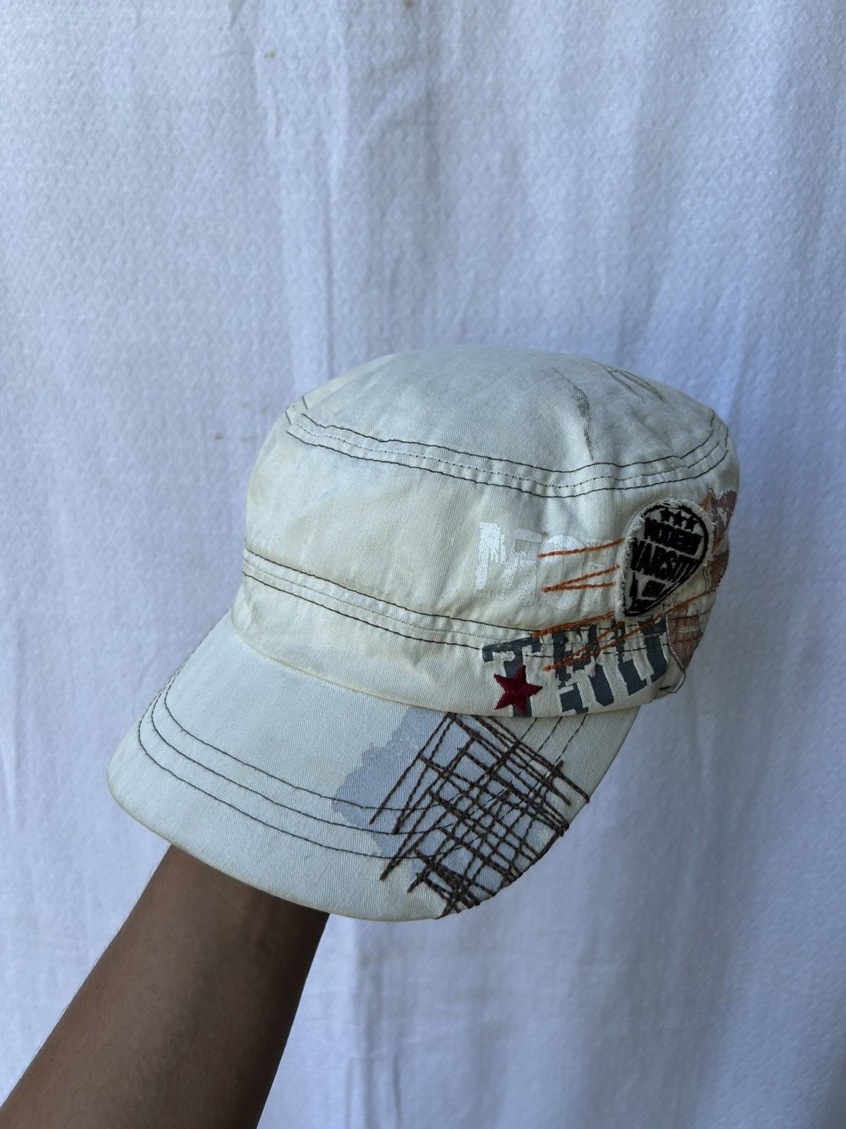 Japanese Brand Commando patch cadet style hats Size ONE SIZE - 2 Thumbnail