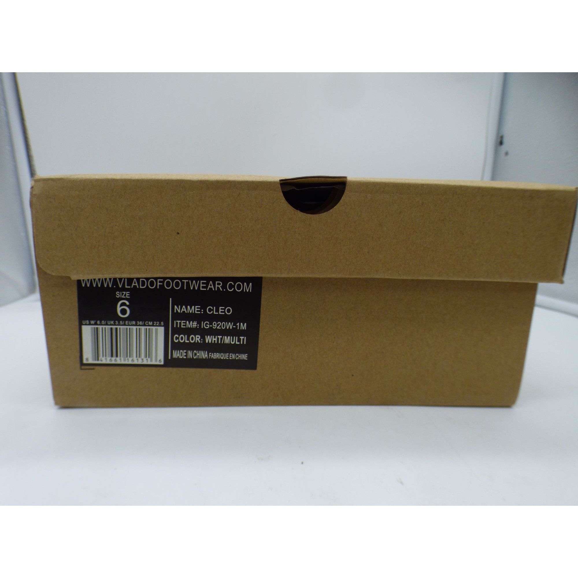 Vlado Vlado Women’s Cleo Athletic Shoe - White / Multi, Sz. 6 Size US 6 / IT 36 - 7 Thumbnail
