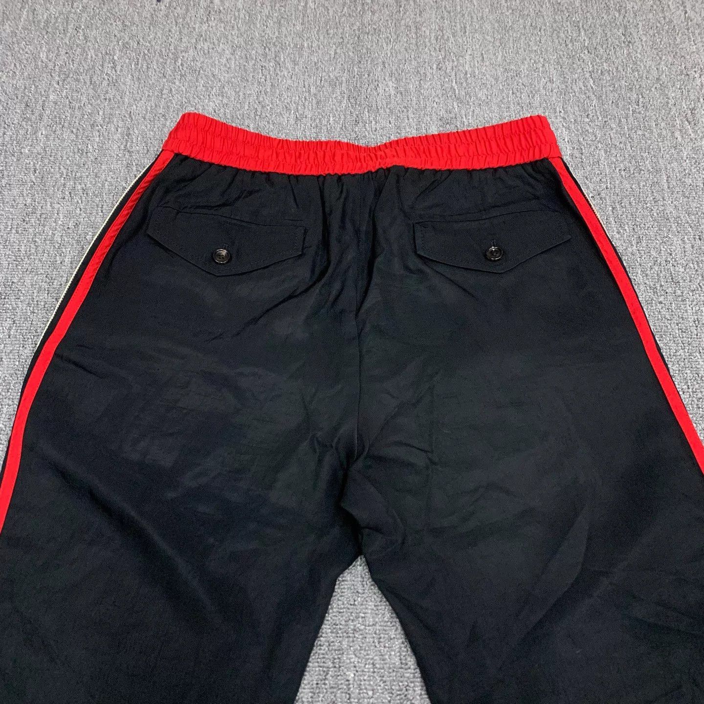 Gucci Gucci Black Side Logo Chinos 46 8/10 Thigh Wear Size US 30 / EU 46 - 7 Thumbnail
