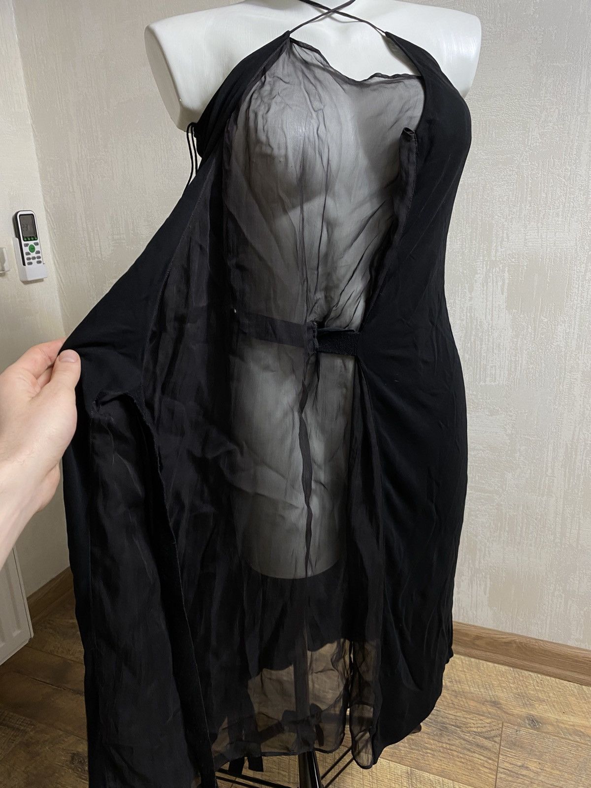 Jean Paul Gaultier Jean Paul Gaultier Archive Silk Mesh Wrap Dress Italy Size M / US 6-8 / IT 42-44 - 6 Thumbnail