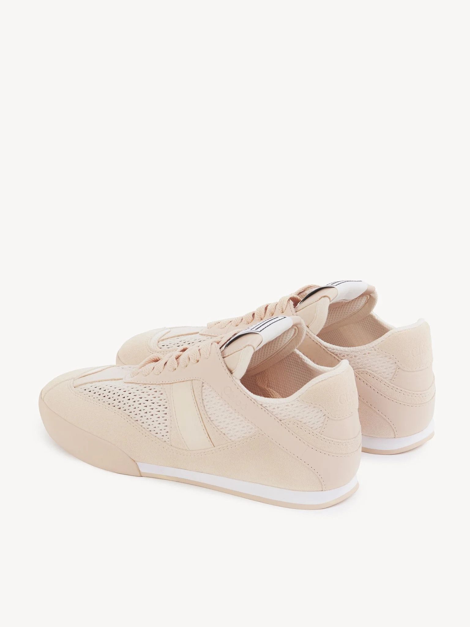 Chloe o1loc1c10226 Kick Low-Top Sneakers in Peachy Pink Size US 6 / IT 36 - 6 Thumbnail