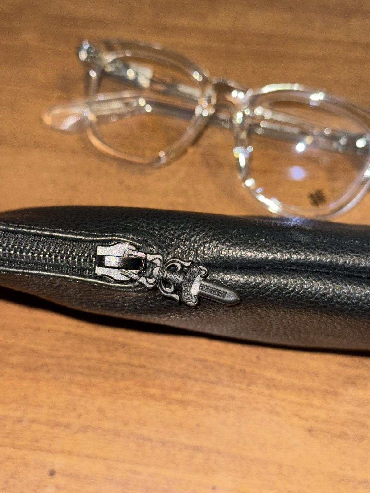 Chrome Hearts Chrome Hearts Smoke Show Glasses Frames Crystal Size ONE SIZE - 9 Thumbnail