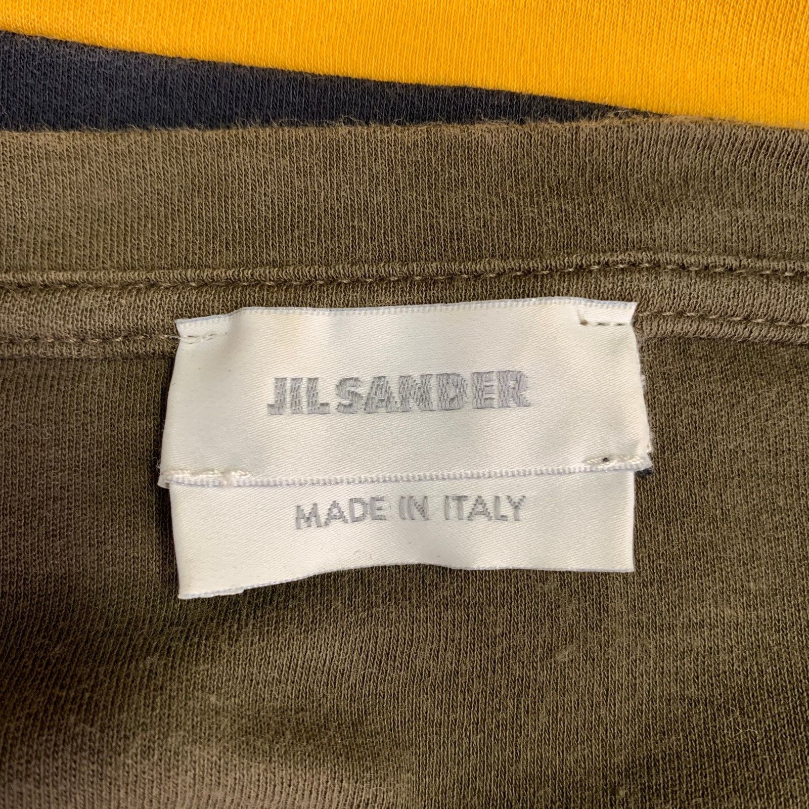 Jil Sander Size S Grey Multi-Color Color Block Jersey Crew-Neck T-shirt Size US S / EU 44-46 / 1 - 6 Thumbnail