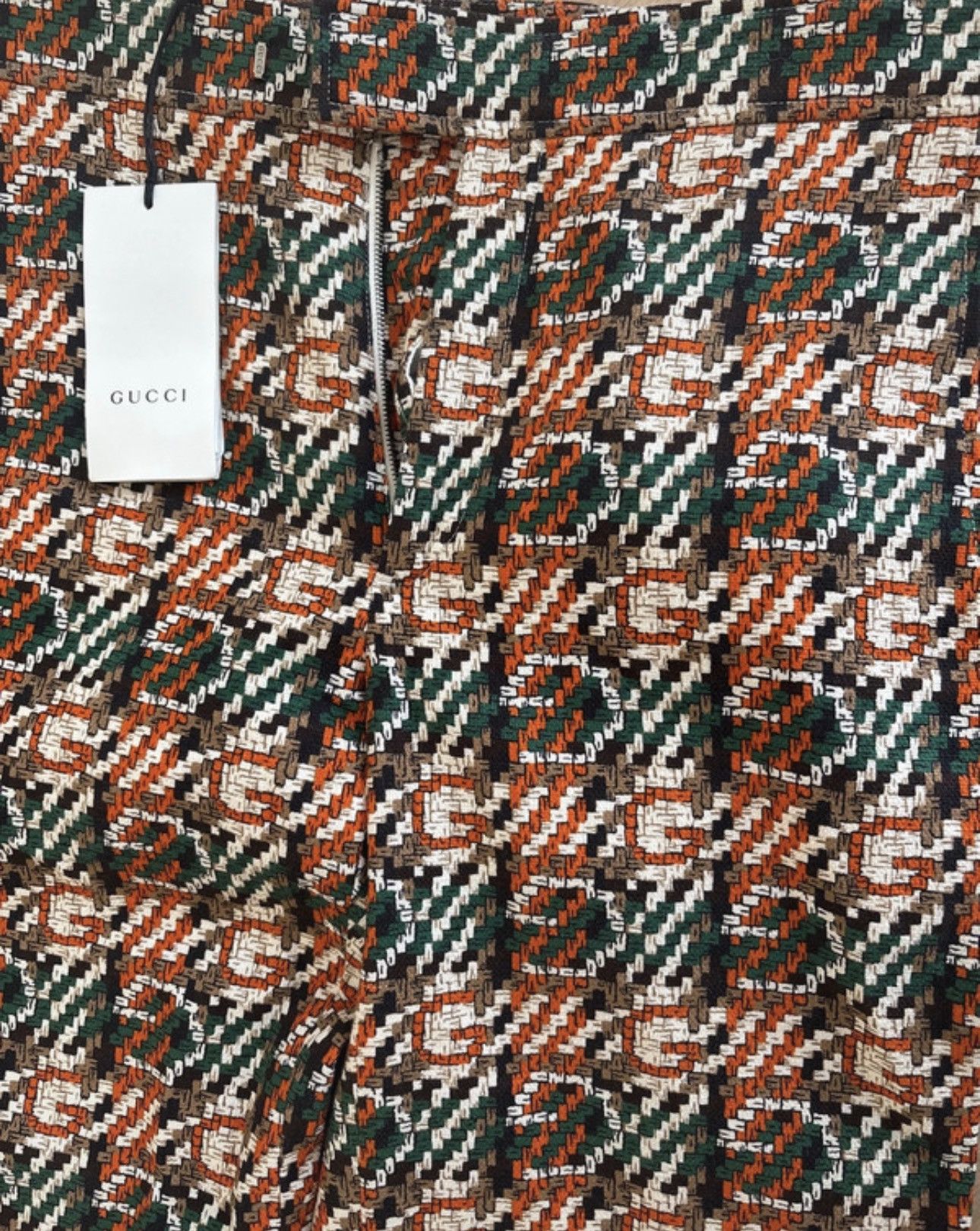 Gucci Gucci Multicolour Flared Trousers Size 32" / US 10 / IT 46 - 4 Thumbnail