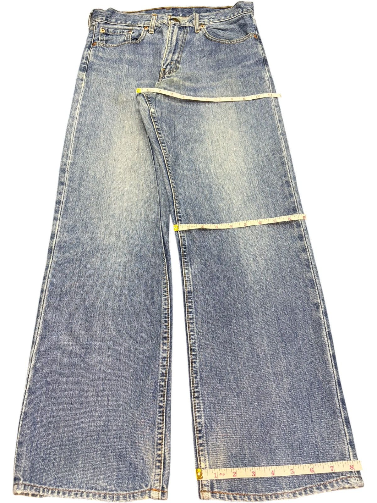 Levi's Vintage 90s Levis 508 Faded Wash Distress Baggy Jeans Size US 30 / EU 46 - 8 Thumbnail