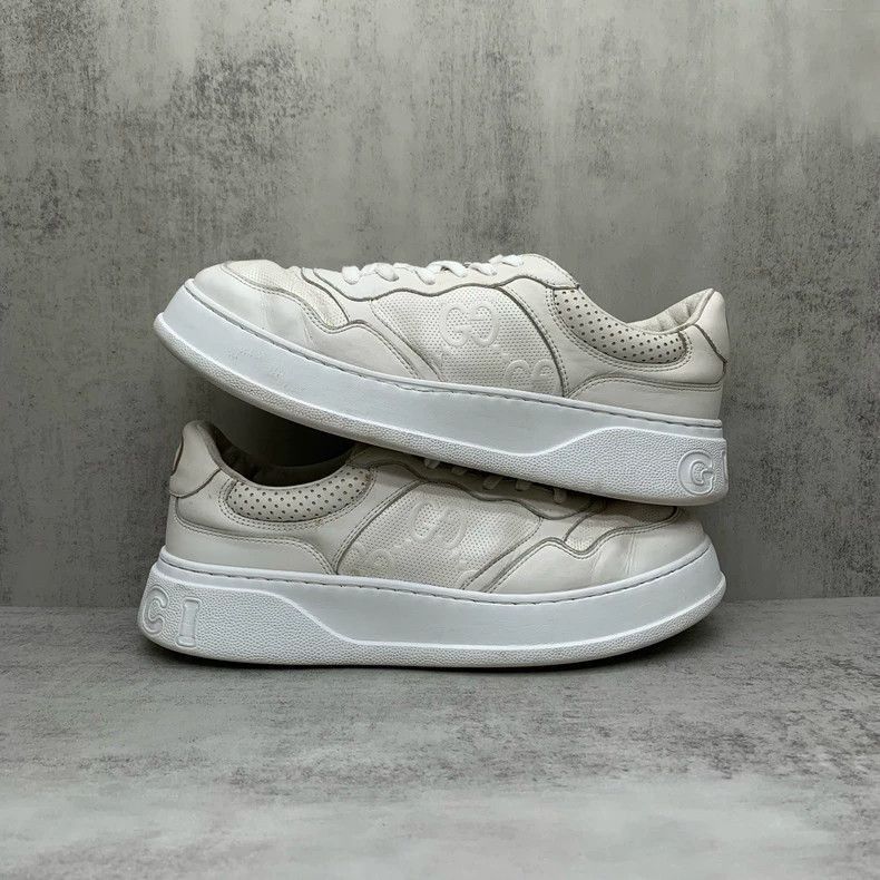 Gucci GUCCI White Cookie Sneakers Size 8-2505 Size US 8 / EU 41 - 3 Thumbnail