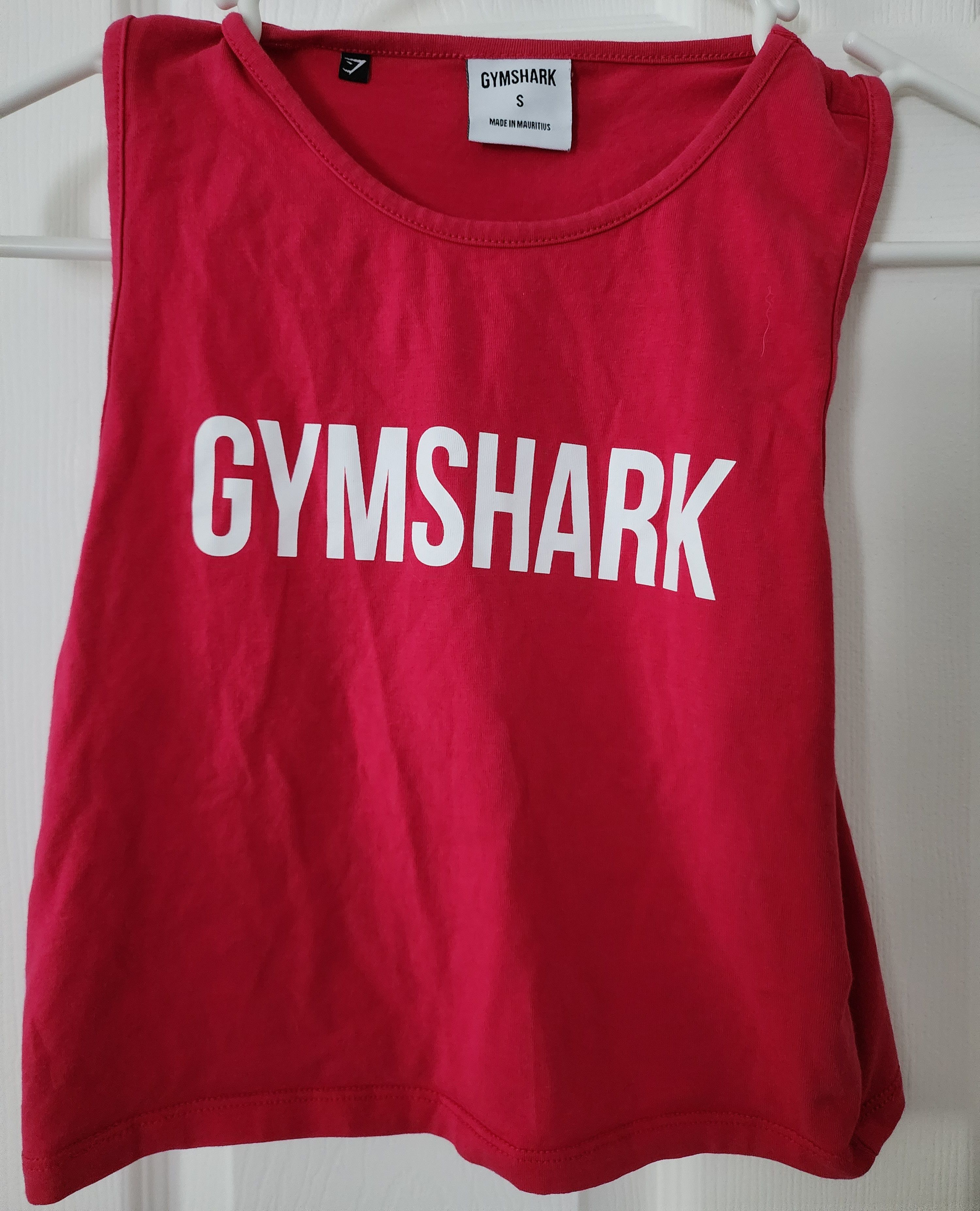 Gymshark Gymshark Barbie Pink Logo Crop Top Sleeveless Tank Small Size S / US 4 / IT 40 - 1 Thumbnail