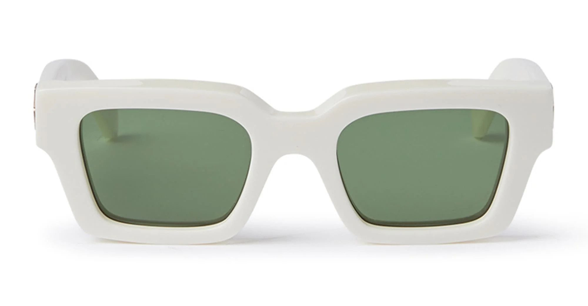 Off-White NEW OFF-WHITE OERI126S24PLA0010155 Virgil White Green Size ONE SIZE - 3 Thumbnail