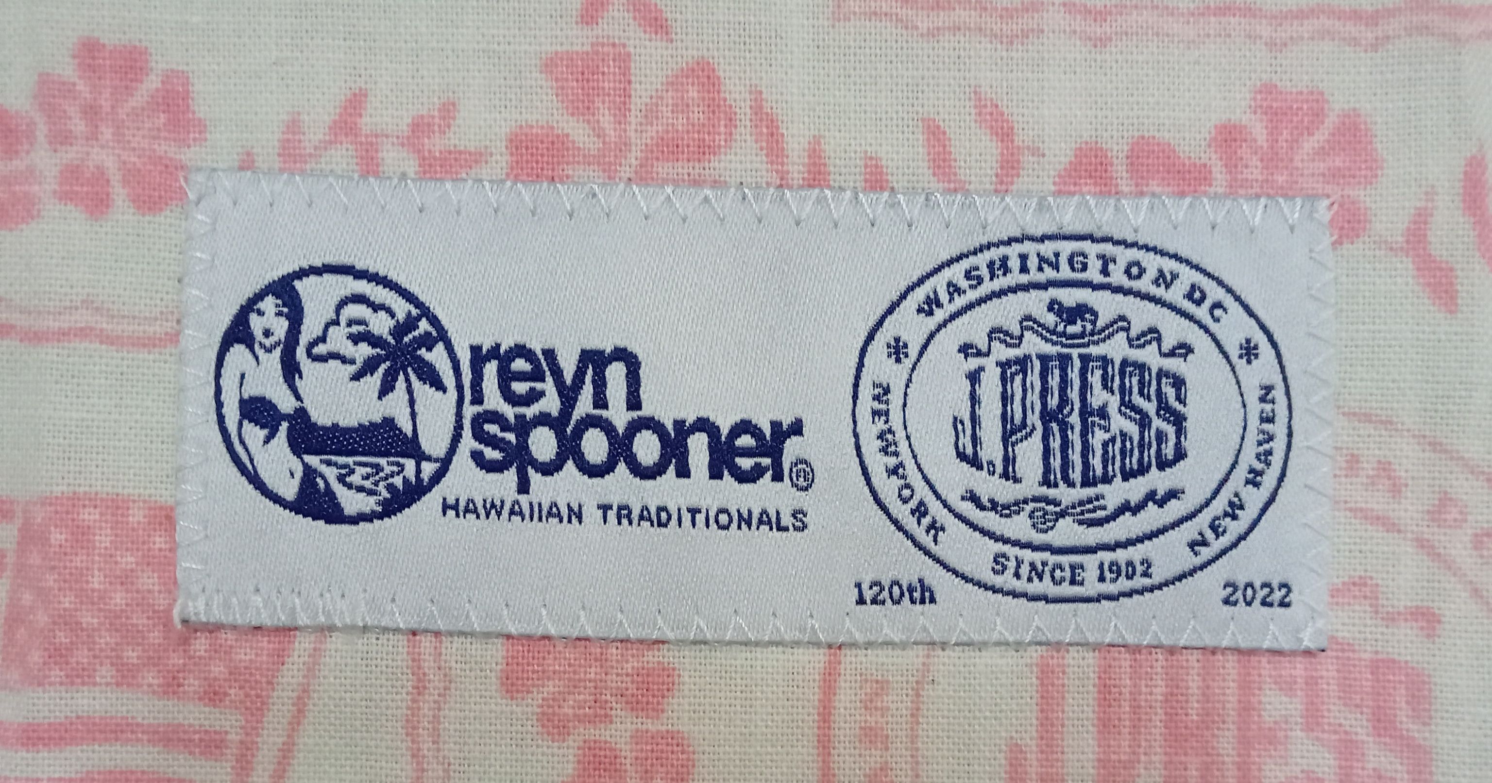 J. Press × Reyn Spooner J Press Reyn Spooner 120th Anniversary Reverse Print Shirt Size US XL / EU 56 / 4 - 4 Thumbnail