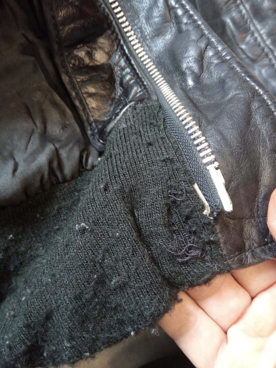 Schott × Vintage Vintage 80s Schott Leather Fighter Pilot Jacket Size 50 Size US L / EU 52-54 / 3 - 11 Thumbnail