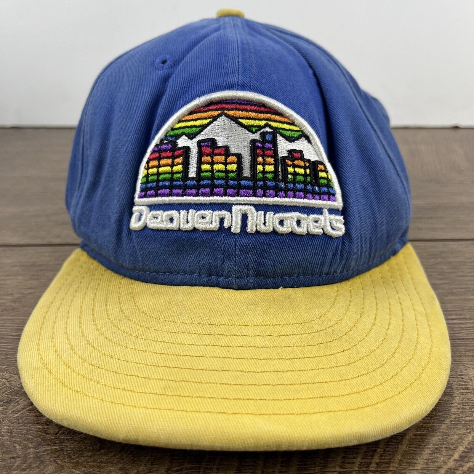 New Era Denver Nuggets Hat New Era 9FIFTY Snapback Blue Hat Adjustab Size ONE SIZE - 2 Thumbnail