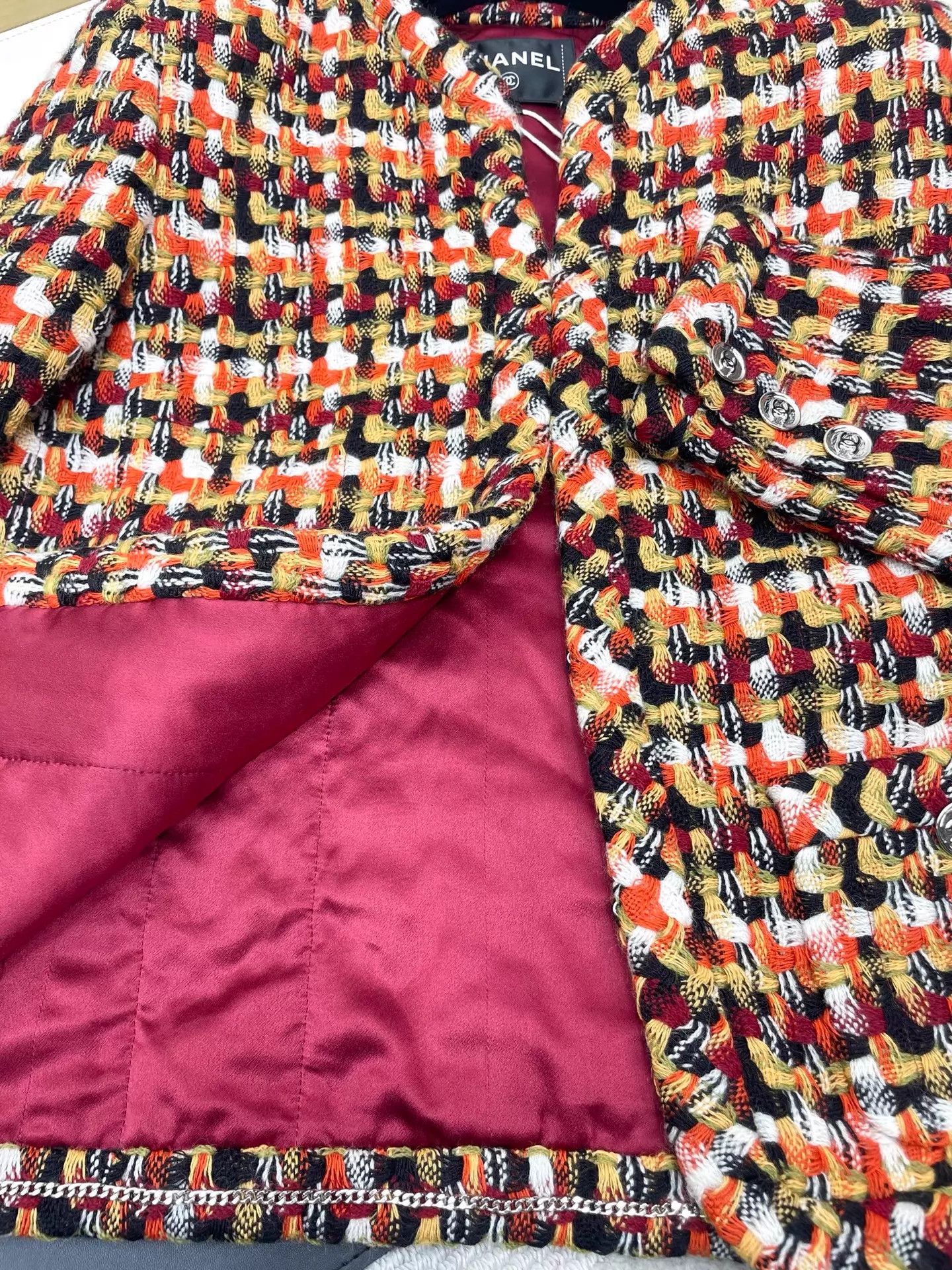 Chanel Chanel 23A Dakar Colorful Woven Jacket Size 38 98 New Size S / US 4 / IT 40 - 8 Thumbnail