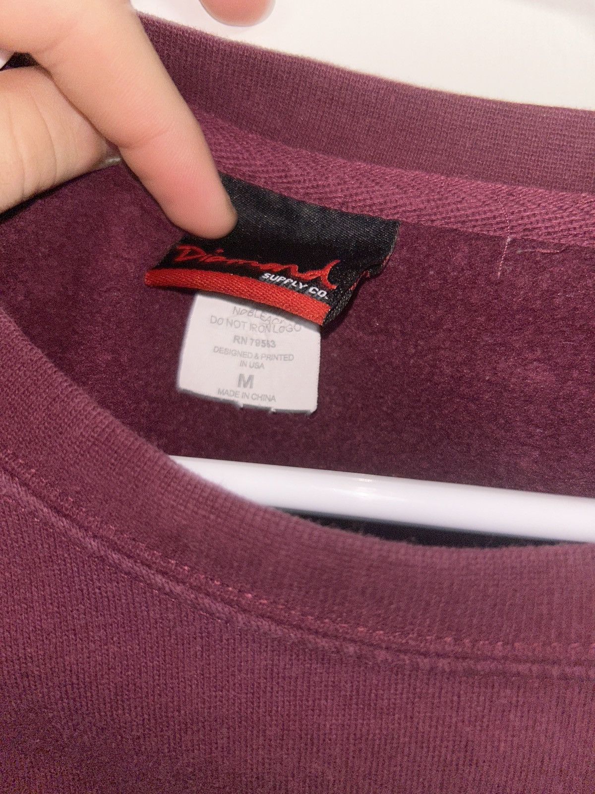 Diamond Supply Co. × Vintage Vintage Diamond Supply Co crewneck Size US M / EU 48-50 / 2 - 3 Thumbnail