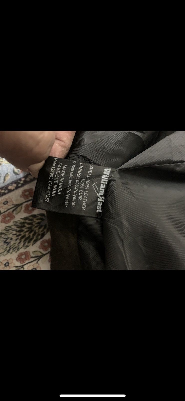 Vintage × William Rast Leather jacket dark brown Size US M / EU 48-50 / 2 - 9 Thumbnail