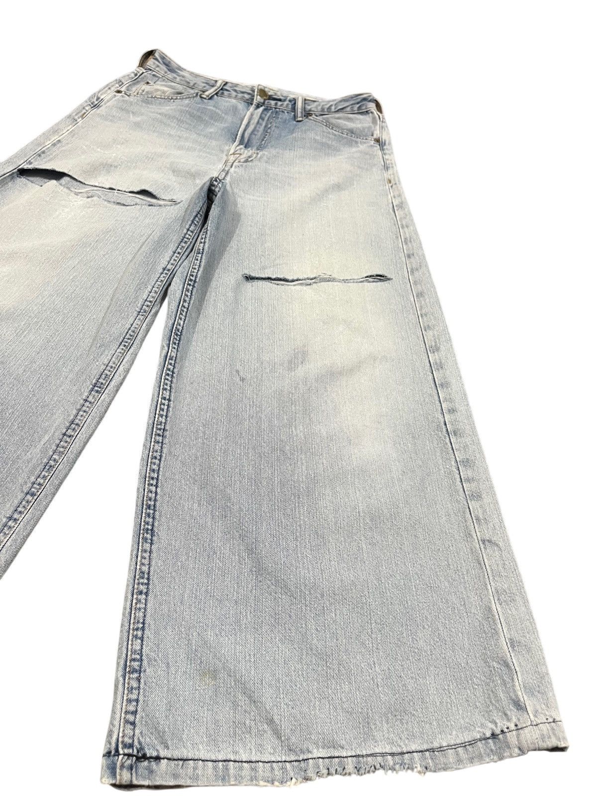 Other Vintage America Holic Baggy Distressed Denim Size US 30 / EU 46 - 3 Thumbnail