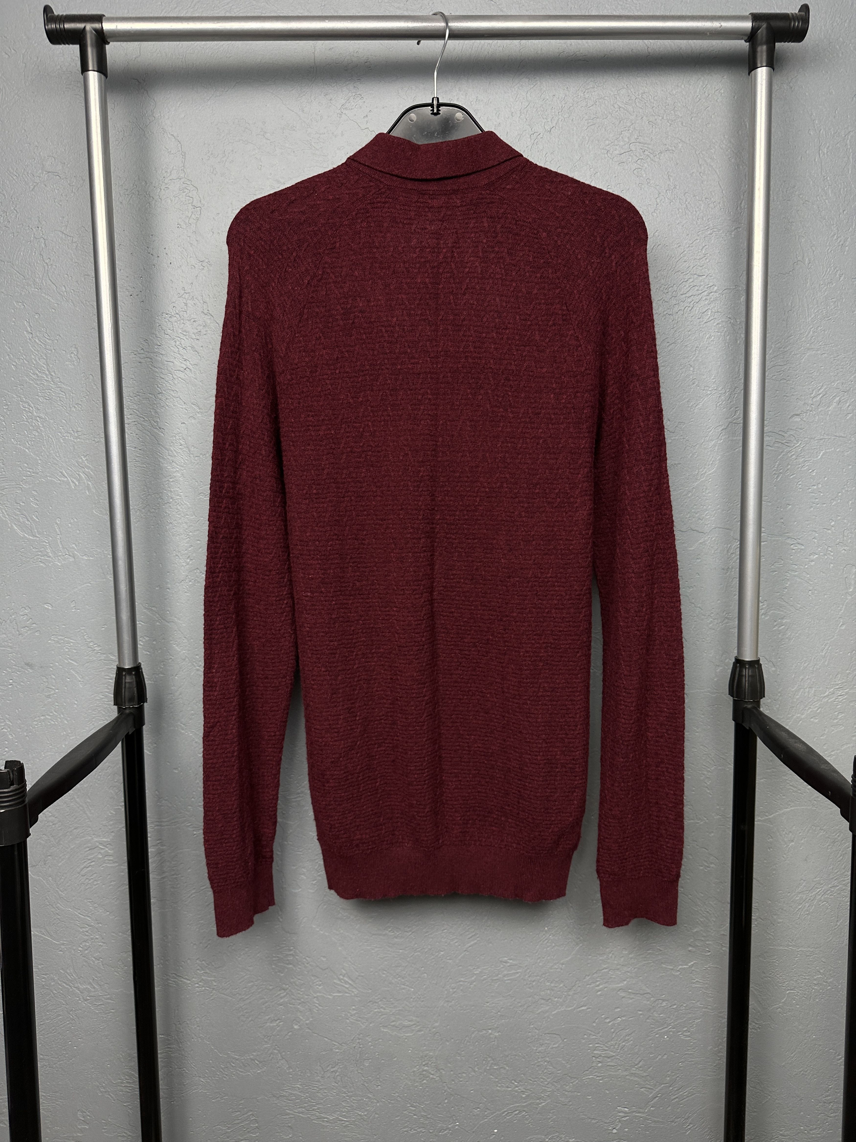 Reiss Reiss Mens Nylon - Viscose Collared Sweater Size US M / EU 48-50 / 2 - 6 Thumbnail