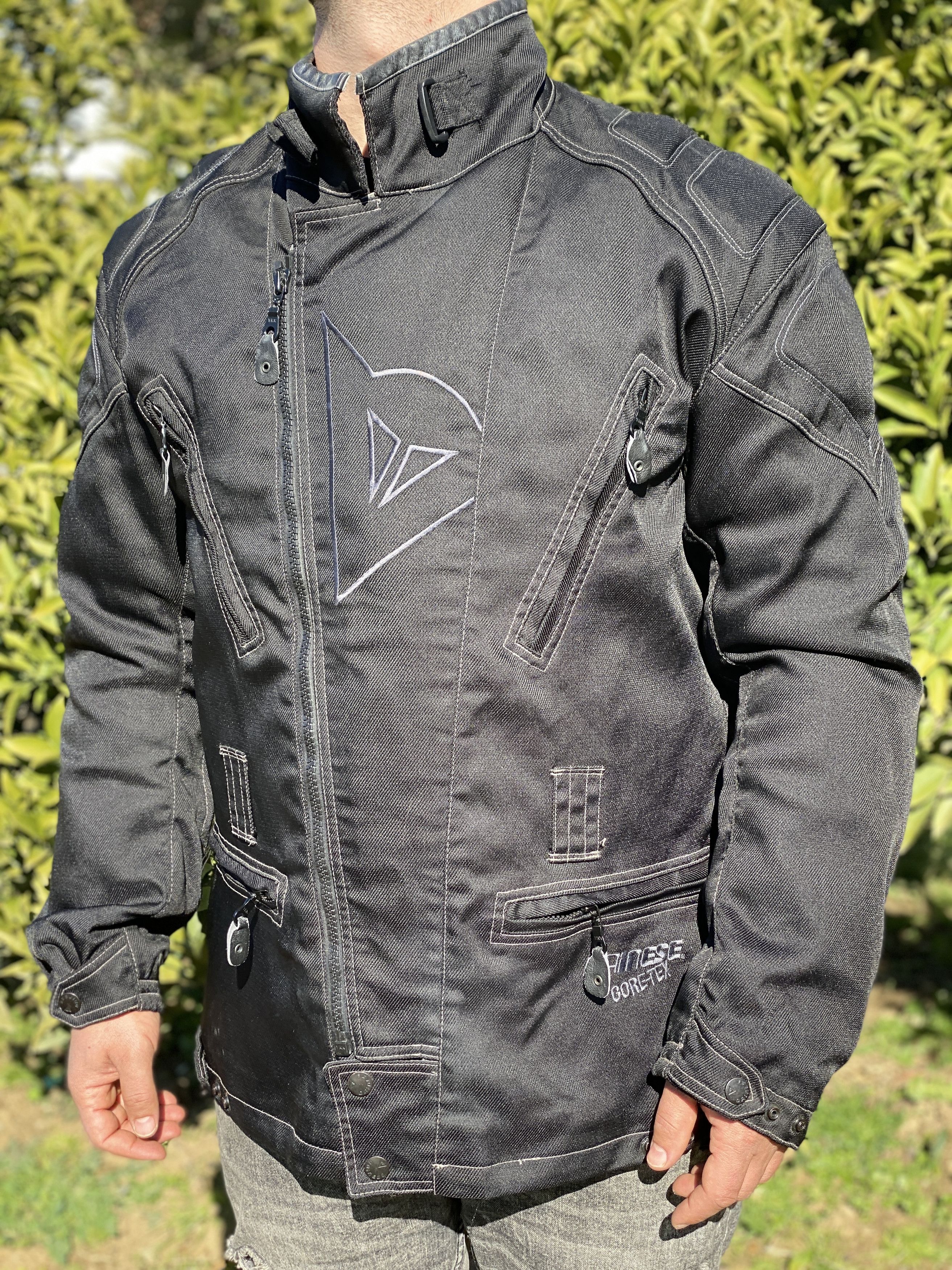 Dainese Dainese Gore Tex Double Jacket Insulated Rider Bike Paded 56 Size US XL / EU 56 / 4 - 8 Thumbnail