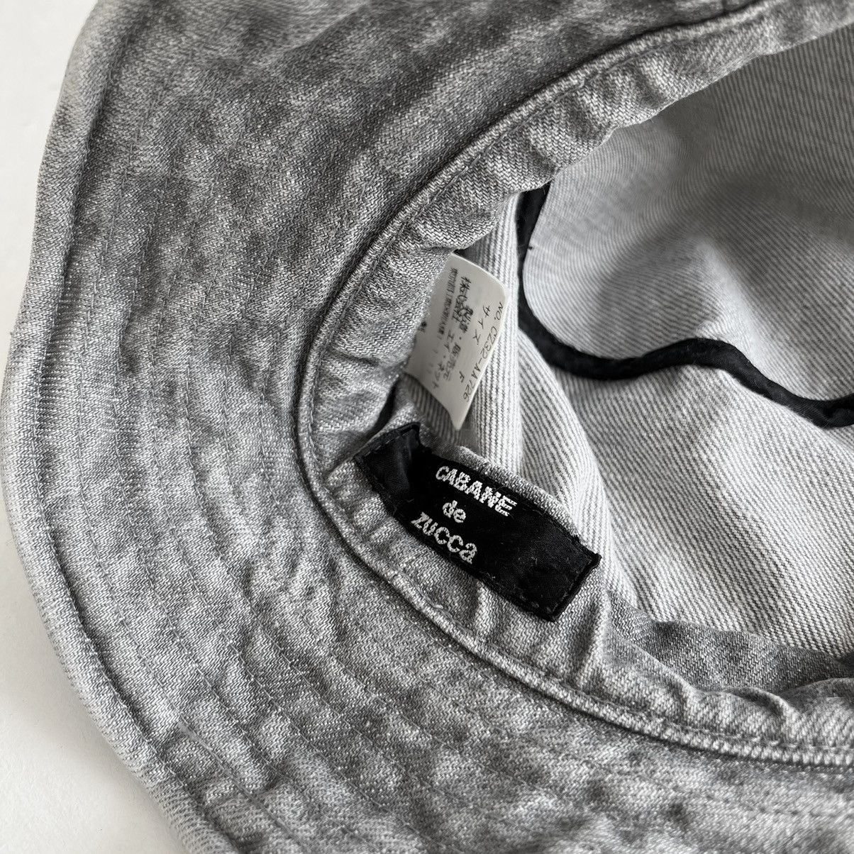 CABANE de ZUCCa × Issey Miyake × Zucca VTG90’s CABANE de ZUCCa DENIM BUCKET Size ONE SIZE - 8 Thumbnail