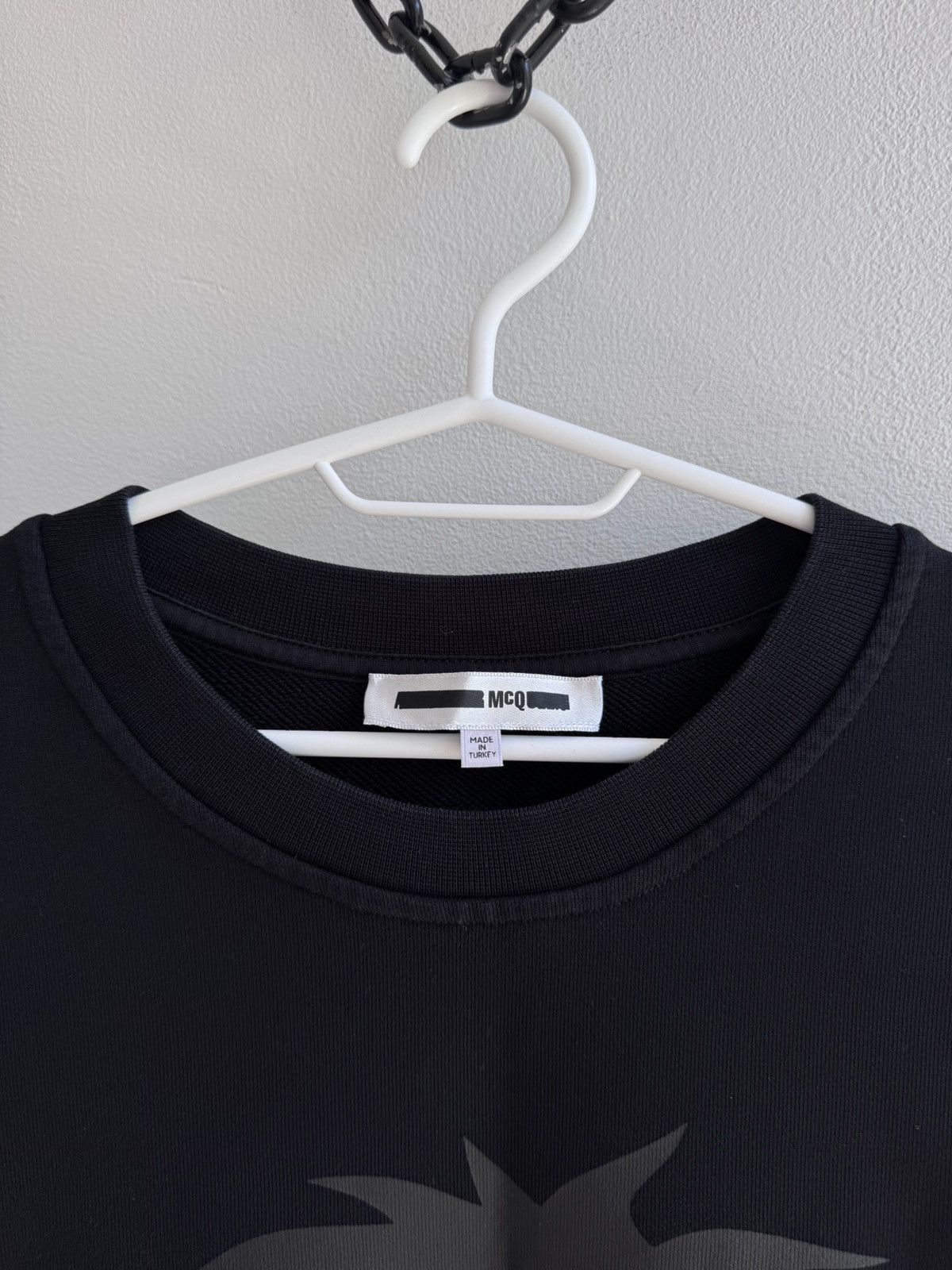 Alexander McQueen McQ ALEXANDER MCQUEEN MAD CHESTER FLOCKED MONSTER Sweatshirt Size US L / EU 52-54 / 3 - 3 Thumbnail