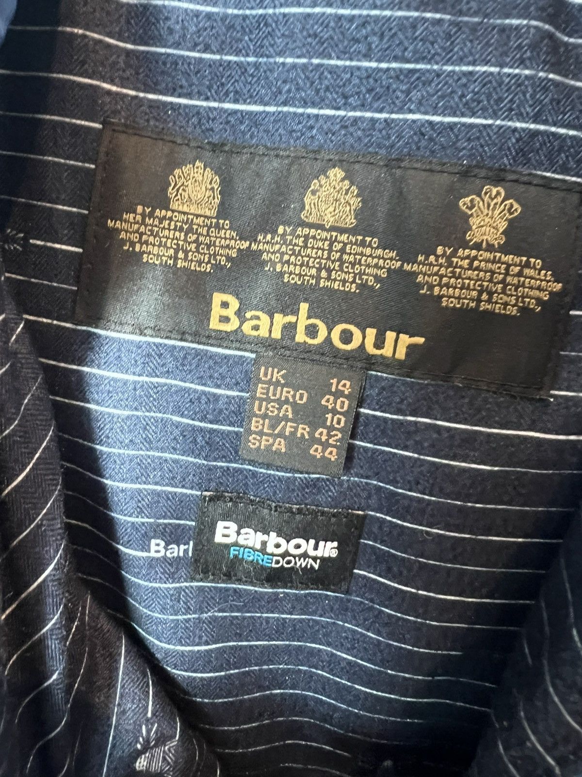 Barbour Vintage streetwear designer Barbour Seaward Quilted Jacket Size L / US 10 / IT 46 - 7 Thumbnail