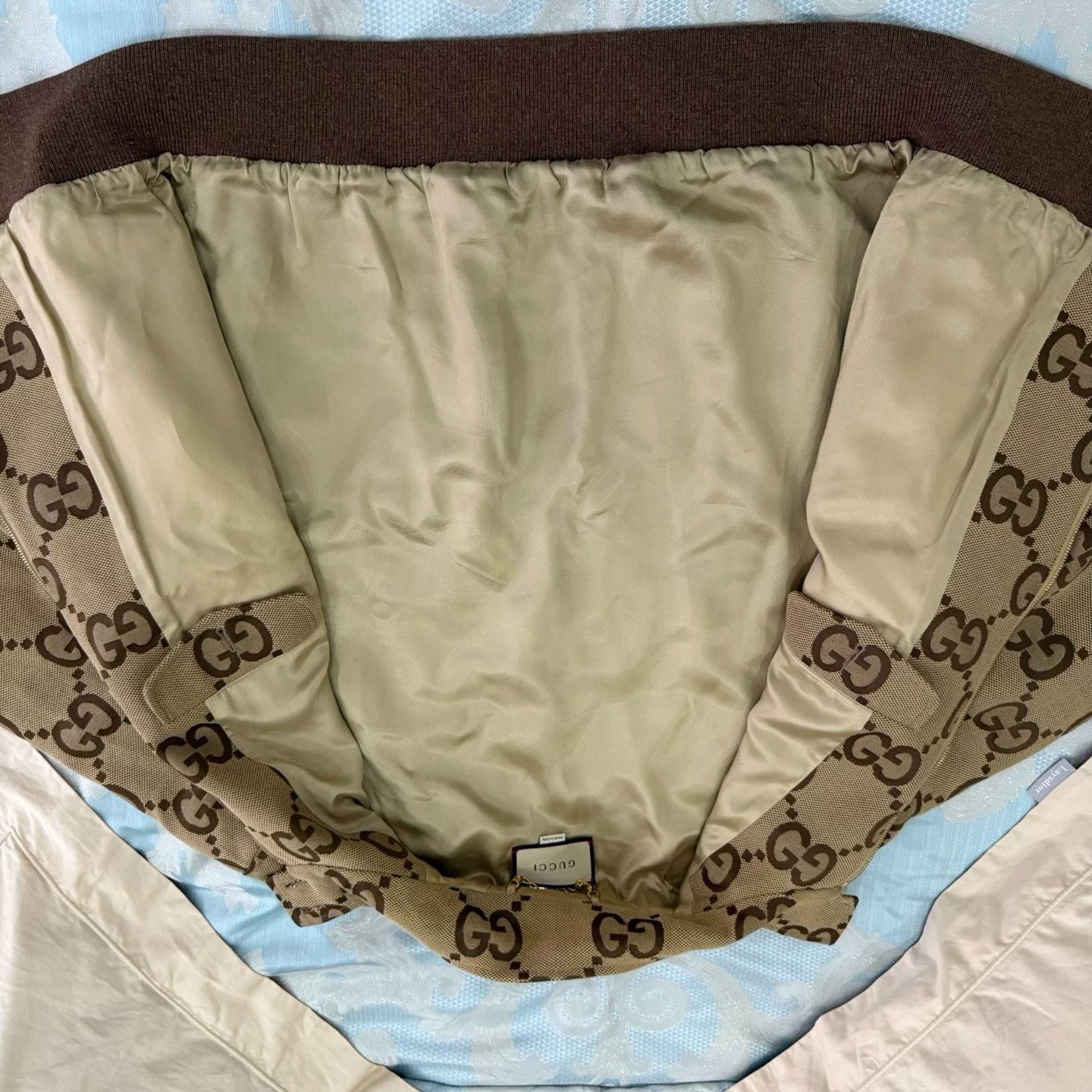 Gucci Gucci Full Logo Stand Collar Jacket 48, New Size US M / EU 48-50 / 2 - 4 Thumbnail