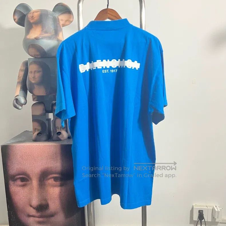 Balenciaga Balenciaga Blocked Short Sleeve Size US S / EU 44-46 / 1 - 2 Thumbnail