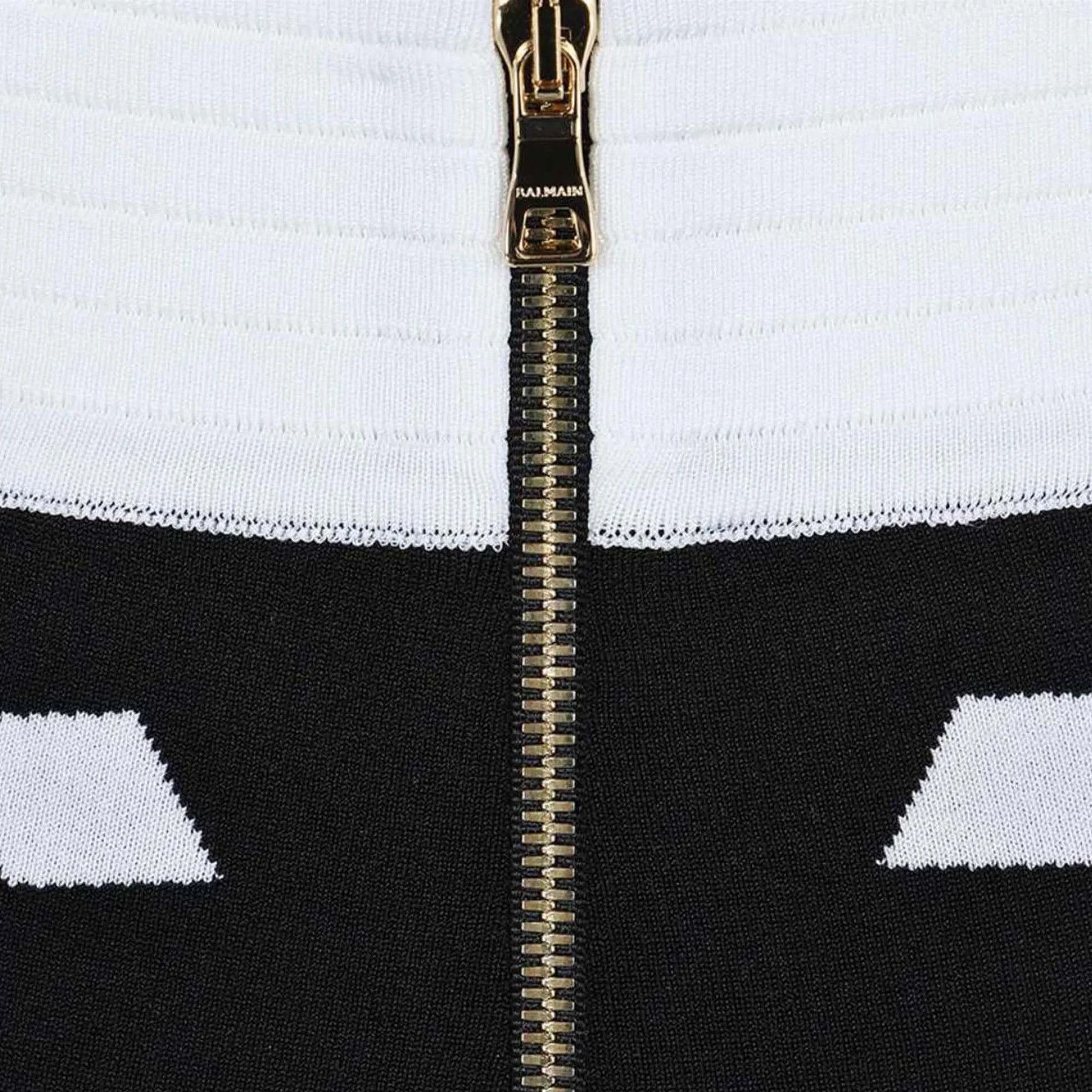 Balmain o1y0625 Short in Black/White Size 28" / US 6 / IT 42 - 3 Thumbnail