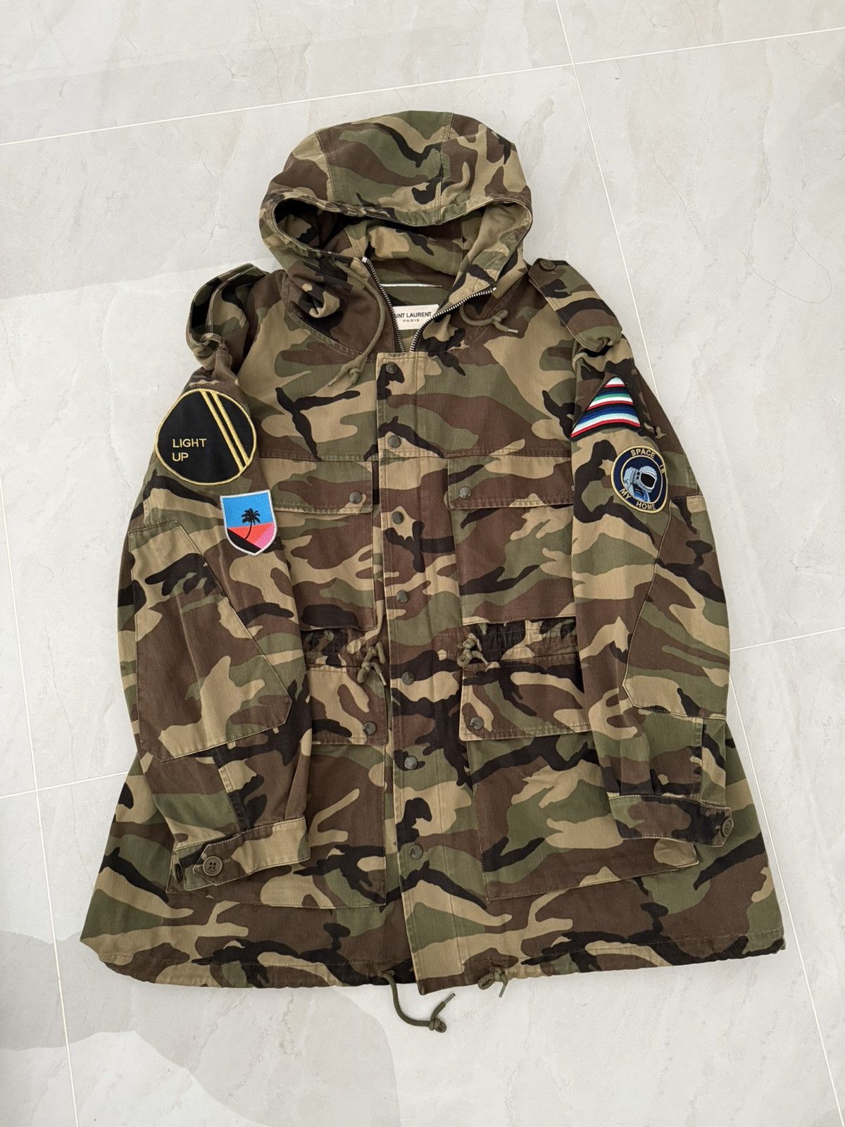 Saint Laurent Paris Saint Laurent Paris SS16 Rocket Parka Sz.52 Size US L / EU 52-54 / 3 - 5 Thumbnail