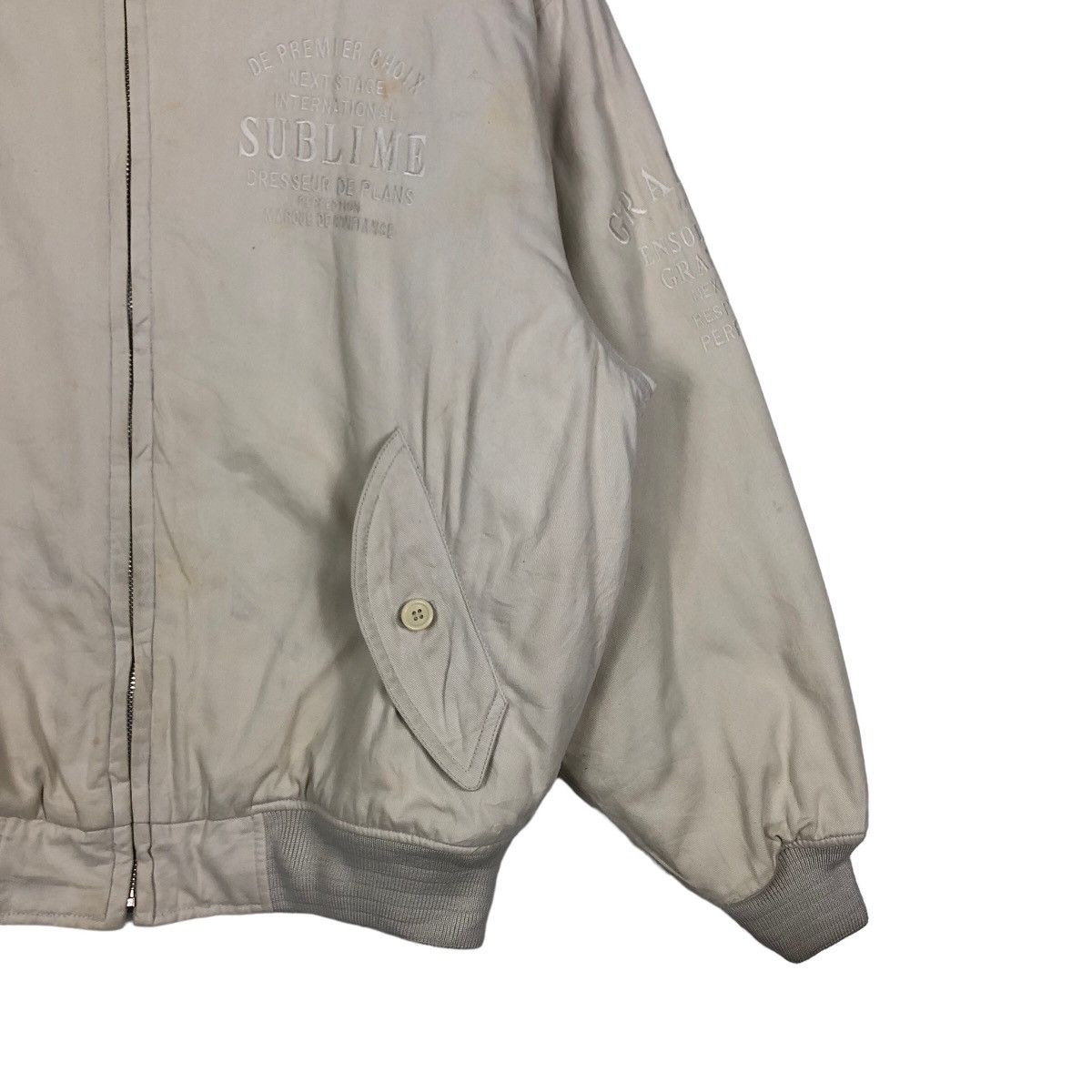 Hysteric Glamour 🔥Rare 90’e Vintage Bomber Jacket Next Stage Big Logo Size US L / EU 52-54 / 3 - 5 Thumbnail