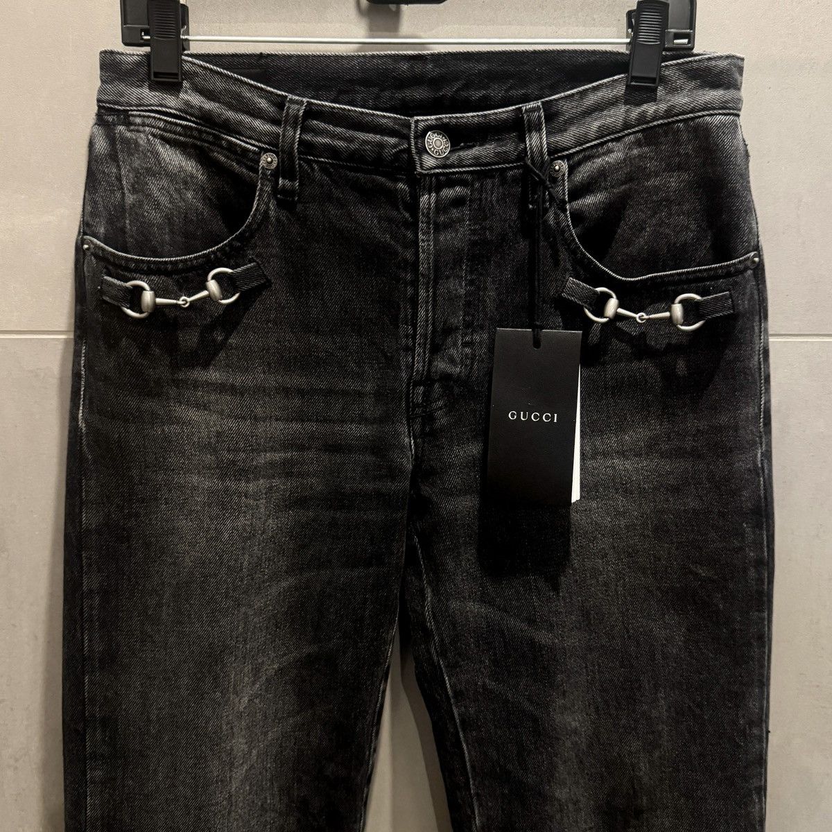 Gucci Gucci by Demna La Famiglia Horsebit Jean Size US 30 / EU 46 - 2 Thumbnail