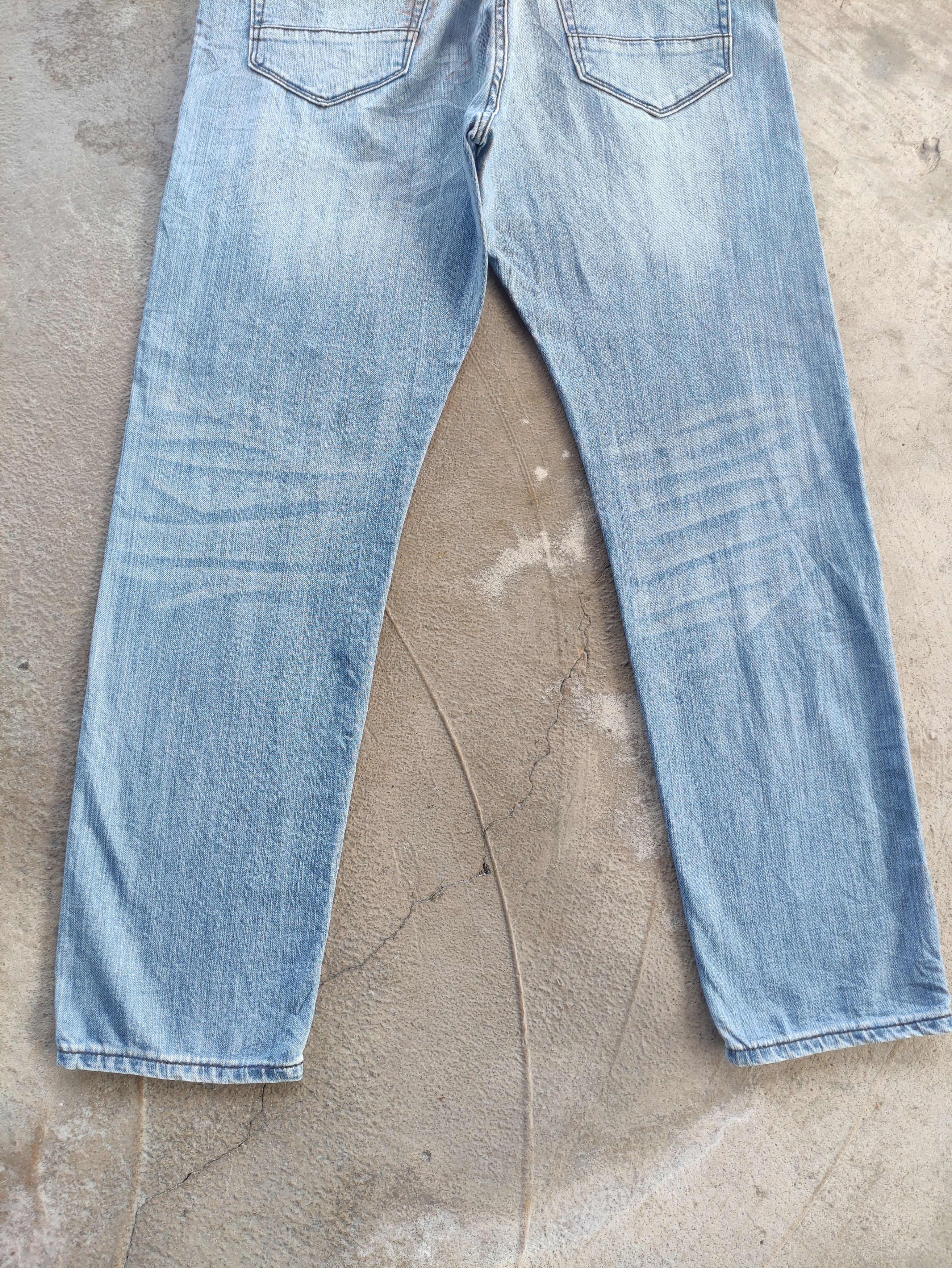 Japanese Brand Vintage Japanese Jean Distressed Faded Denim Pants Size US 34 / EU 50 - 10 Thumbnail