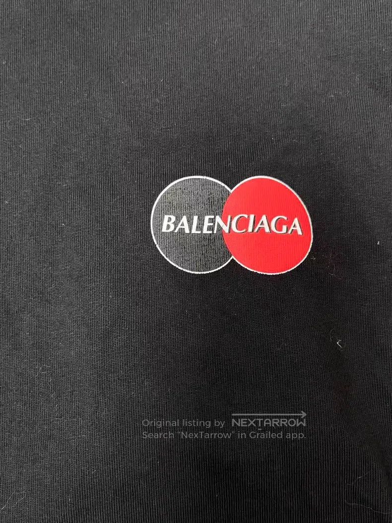 Balenciaga Balenciaga Alphabet Printed Crew Neck Straight Short Sleev Size M / US 6-8 / IT 42-44 - 3 Thumbnail