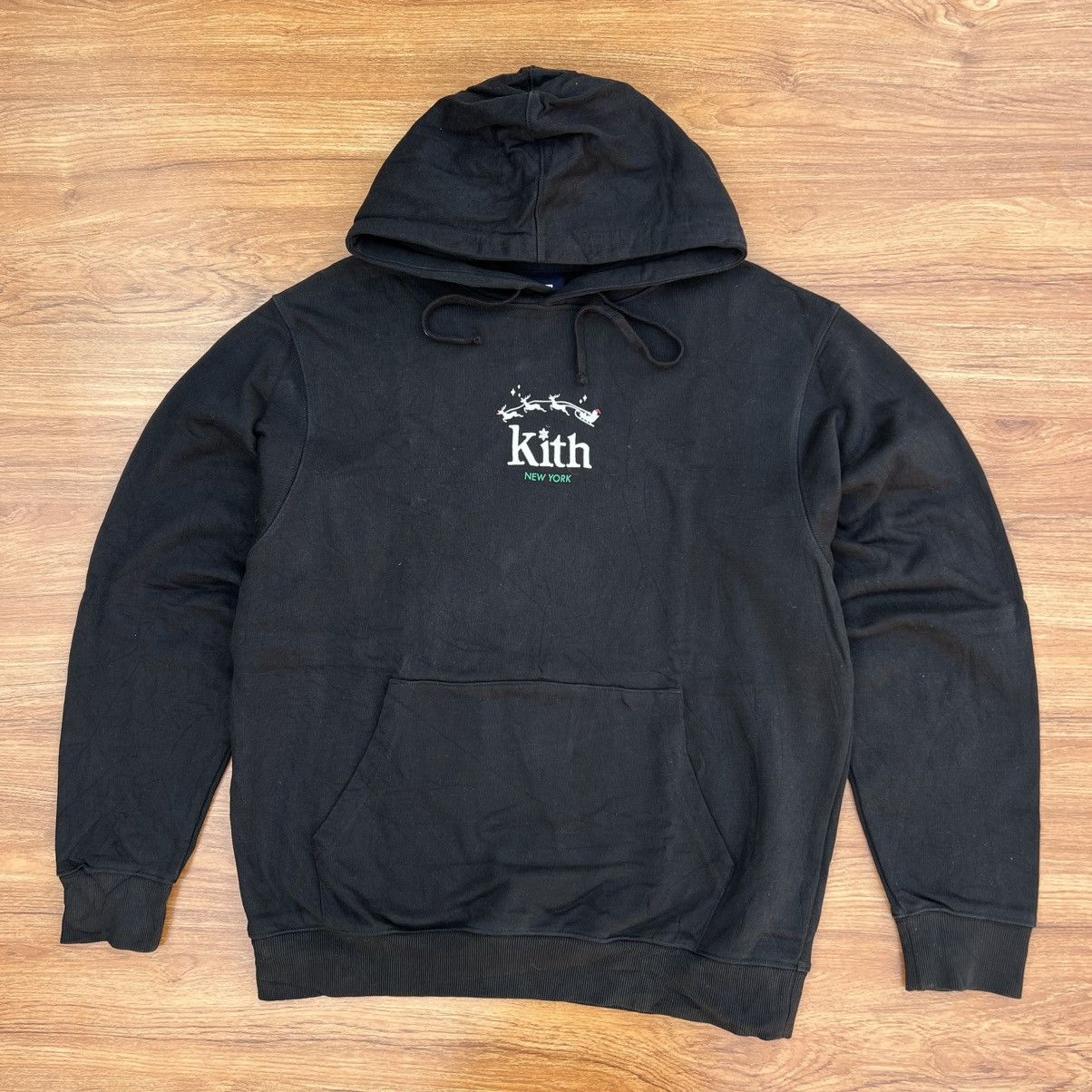 Kith Kith Sleigh Serif Hoodie. Size US S / EU 44-46 / 1 - 1 Thumbnail