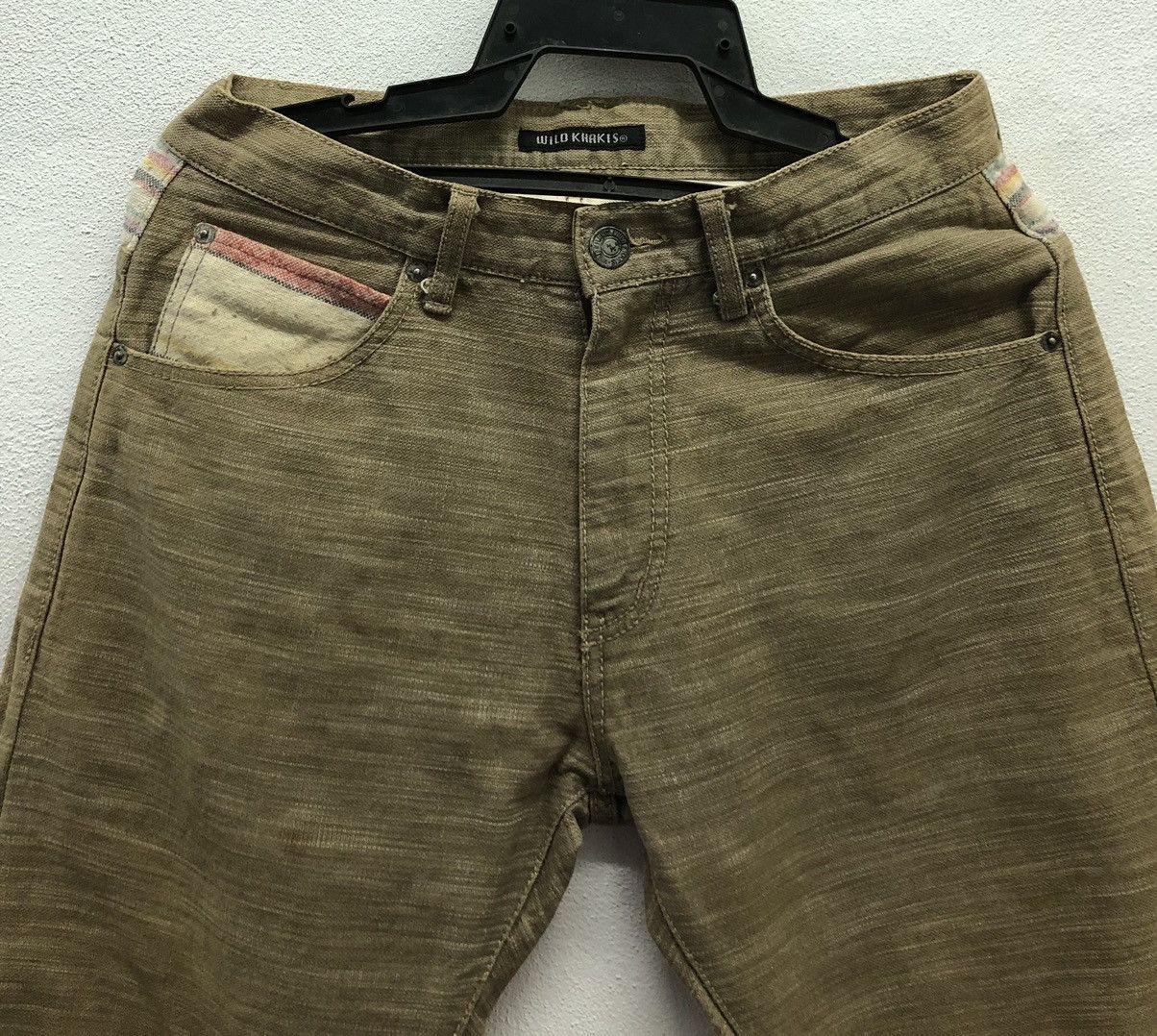 Japanese Brand Vintage Wild Khakis Brown Pants – Made in Japan – Size M Size US 31 - 3 Thumbnail