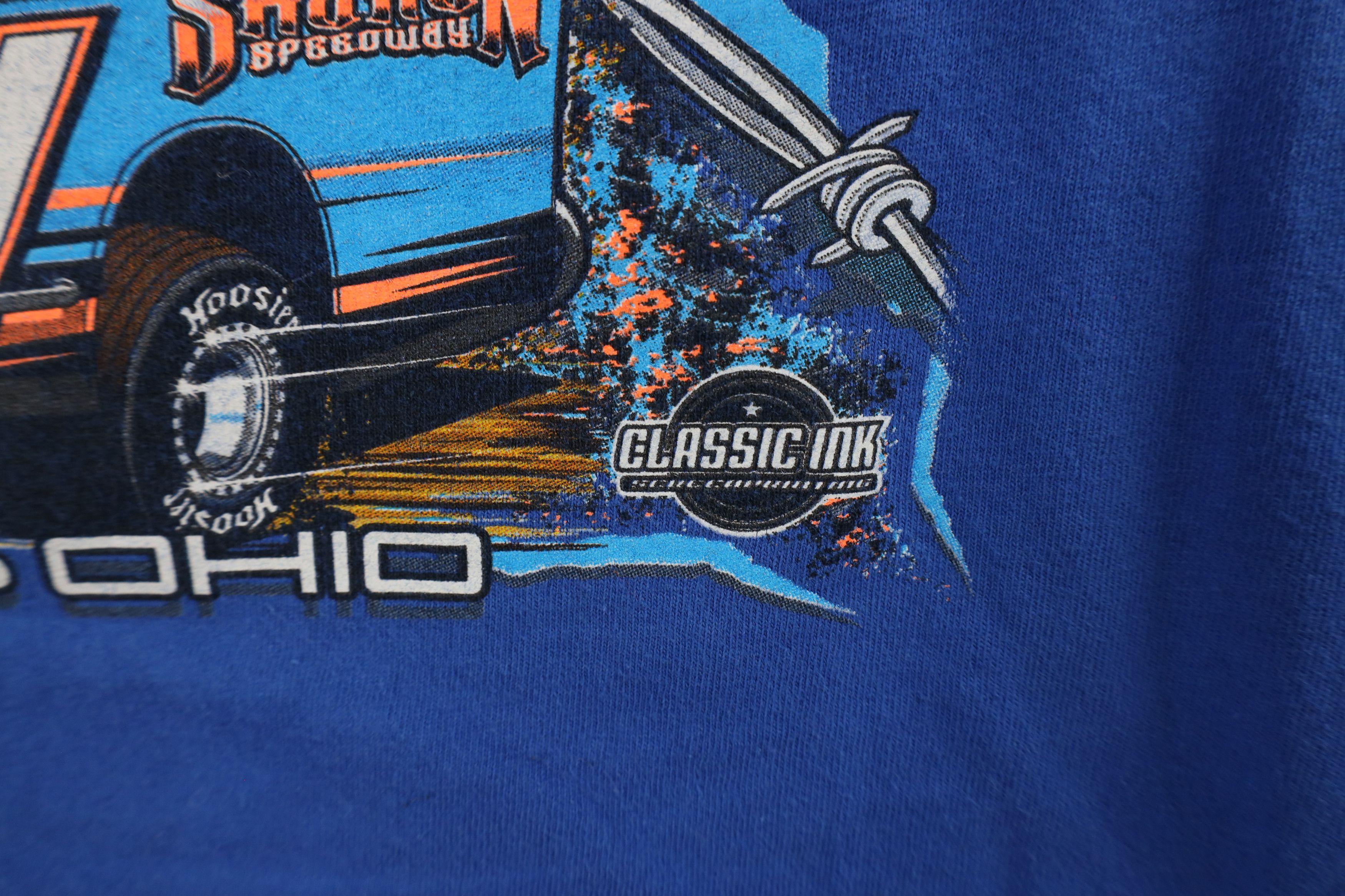 Vintage Vintage Y2K Streetwear Wire Sharon Speedway Racing T-Shirt Size US L / EU 52-54 / 3 - 10 Thumbnail