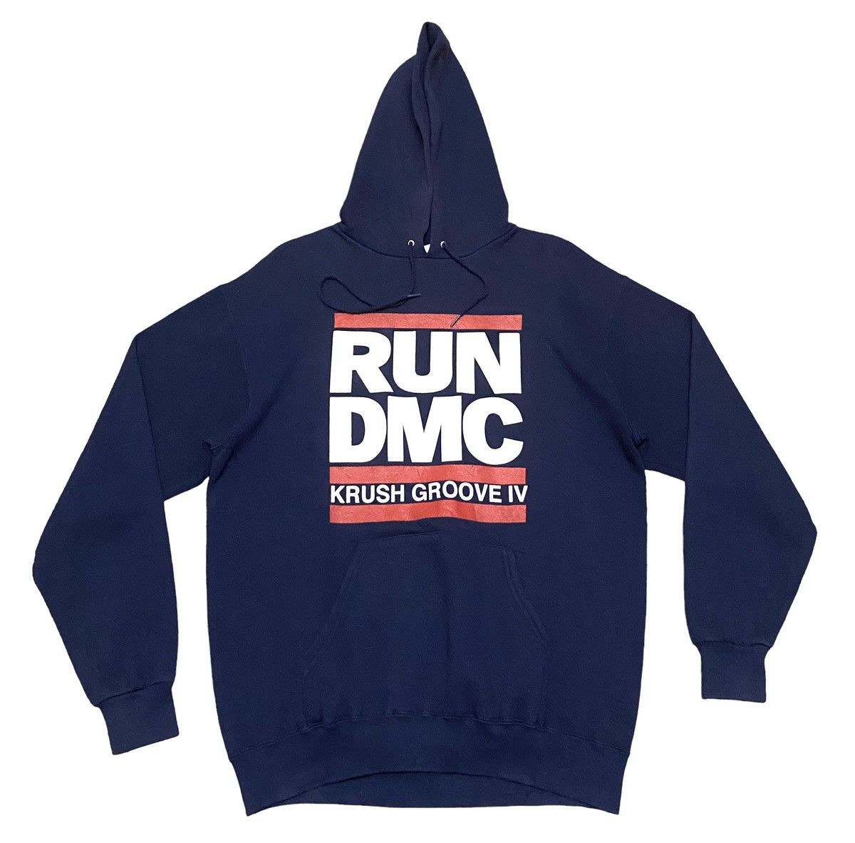 RUN DMC × Vintage Vintage Band Rapper Hip Hop Run Dmc Made In Usa Hoodie 1990s Size US M / EU 48-50 / 2 - 1 Thumbnail