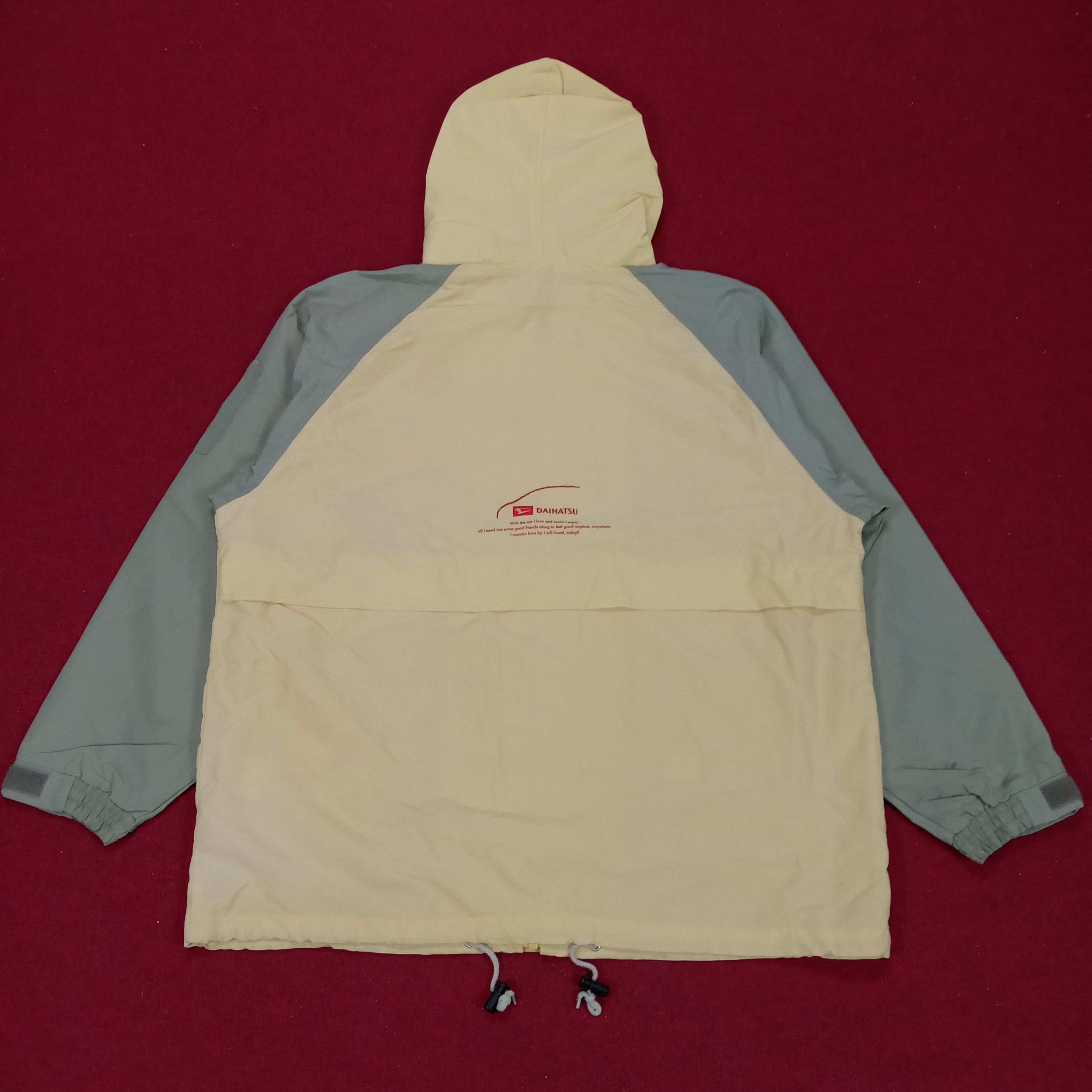 Japanese Brand × Vintage Daihatsu Motorsports Brand Windbreaker Hoodies Jacket Size US XL / EU 56 / 4 - 3 Thumbnail