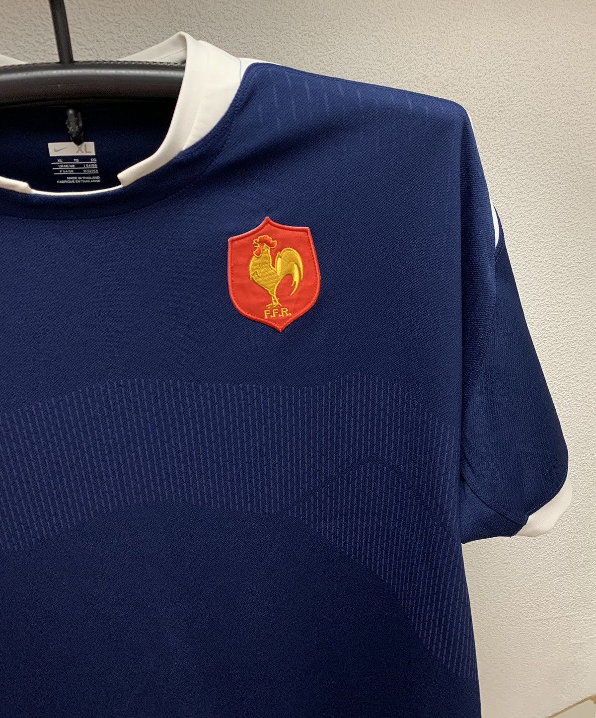 Vintage Chabal 1 Nike France vintage rugby jersey Xl Size US XL / EU 56 / 4 - 4 Thumbnail