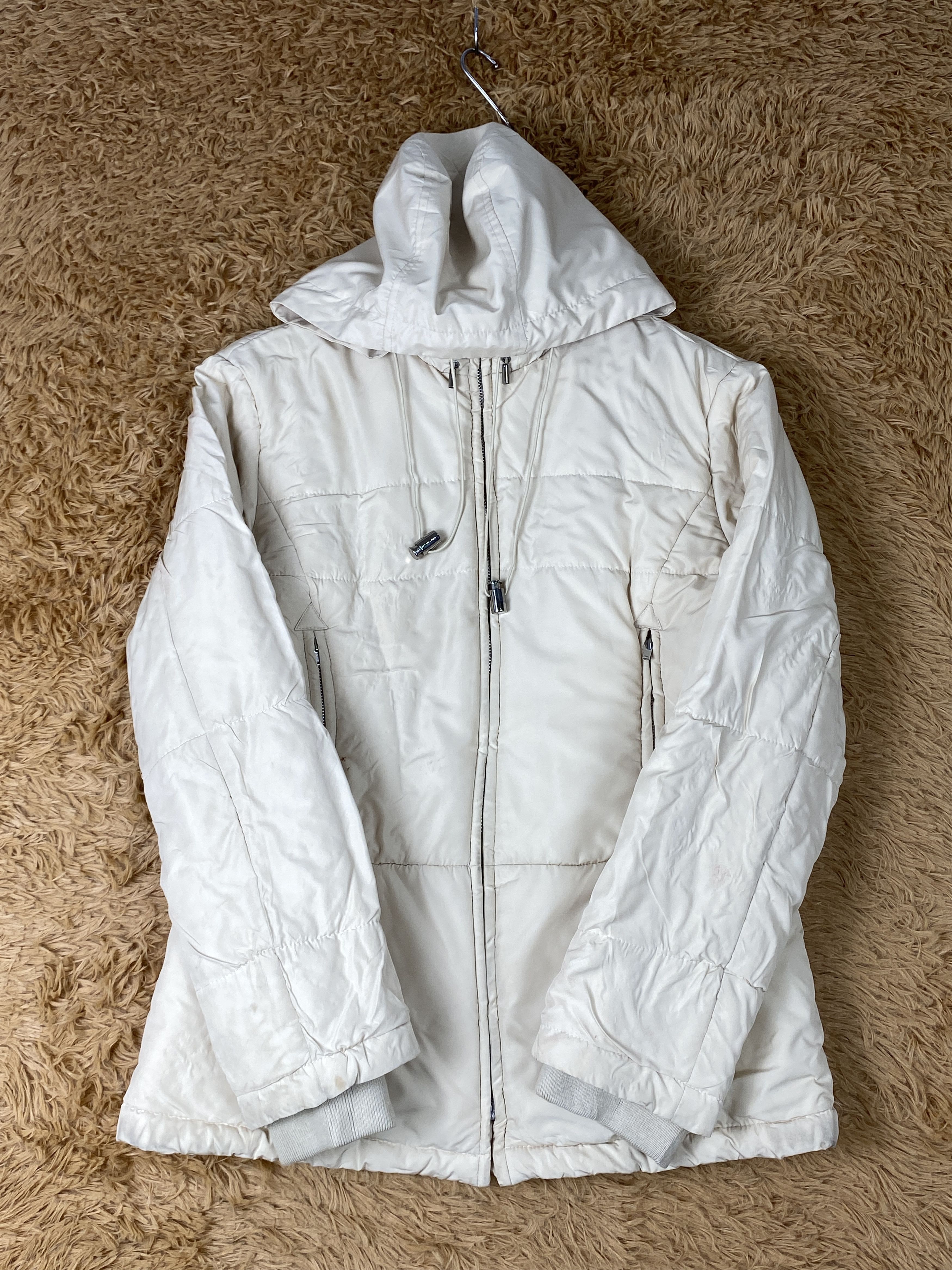 Michel Klein × Vintage Vintage Michel Klein Paris Hoodie Puffer Jacket Size US S / EU 44-46 / 1 - 6 Thumbnail