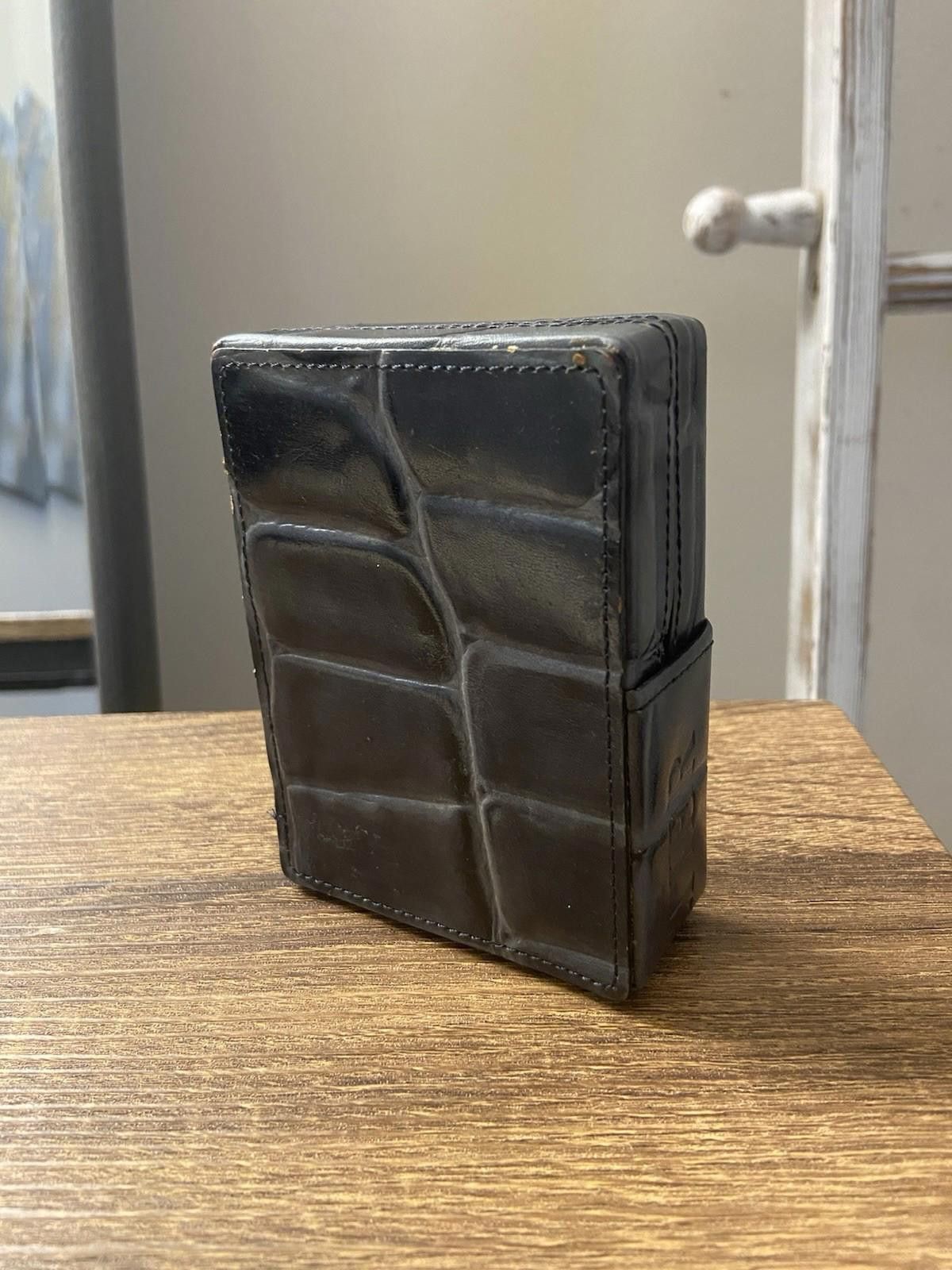 Jean Paul Gaultier Jean Paul Gaultier 90s Logo-Embossed Metal Cigarette Case 