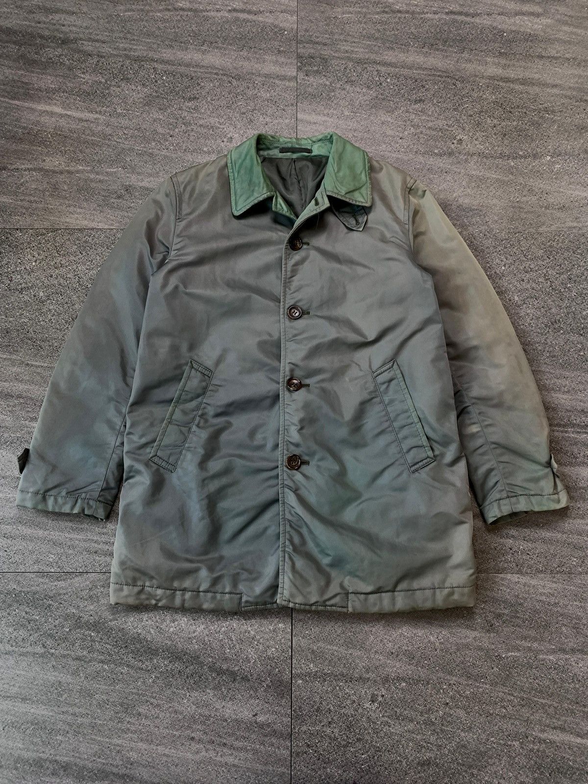Comme des Garcons Homme FREE TAX! AD 2005 Military Padded Nylon Coat Jacket Size US M / EU 48-50 / 2 - 1 Thumbnail
