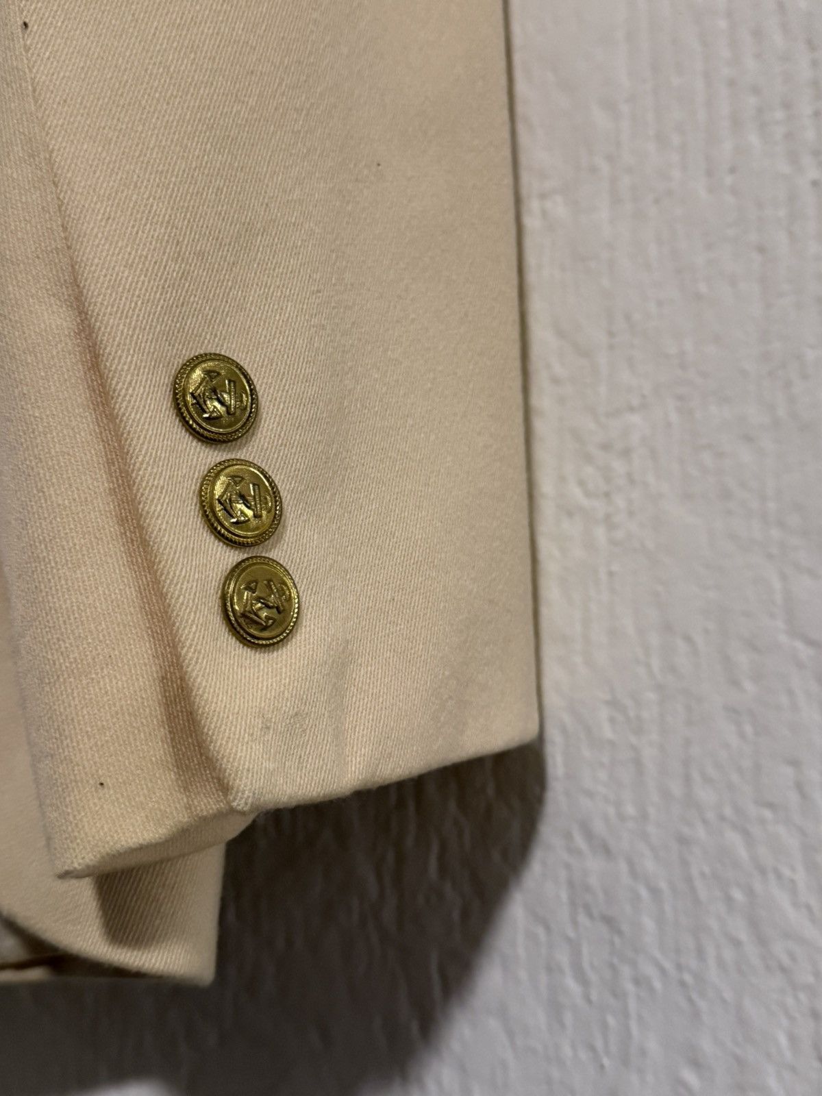 Vintage Vintage double breasted fleur de lis napoleon blazer jacket Size US XL / EU 56 / 4 - 11 Thumbnail