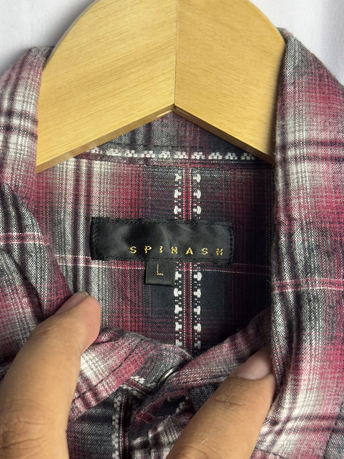 Hysteric Glamour × If Six Was Nine × Japanese Brand Japanese Spinash Westren Button Long Shirt Size US L / EU 52-54 / 3 - 4 Thumbnail