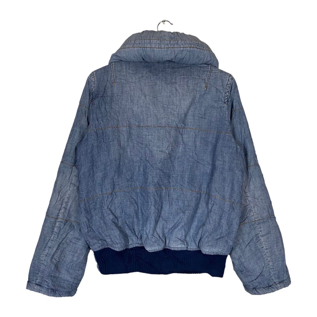 Vintage × mercibeaucoup Vintage Mercibeaucoup Quilted Sleeve Snap Button Full Zipper Size M / US 6-8 / IT 42-44 - 10 Thumbnail